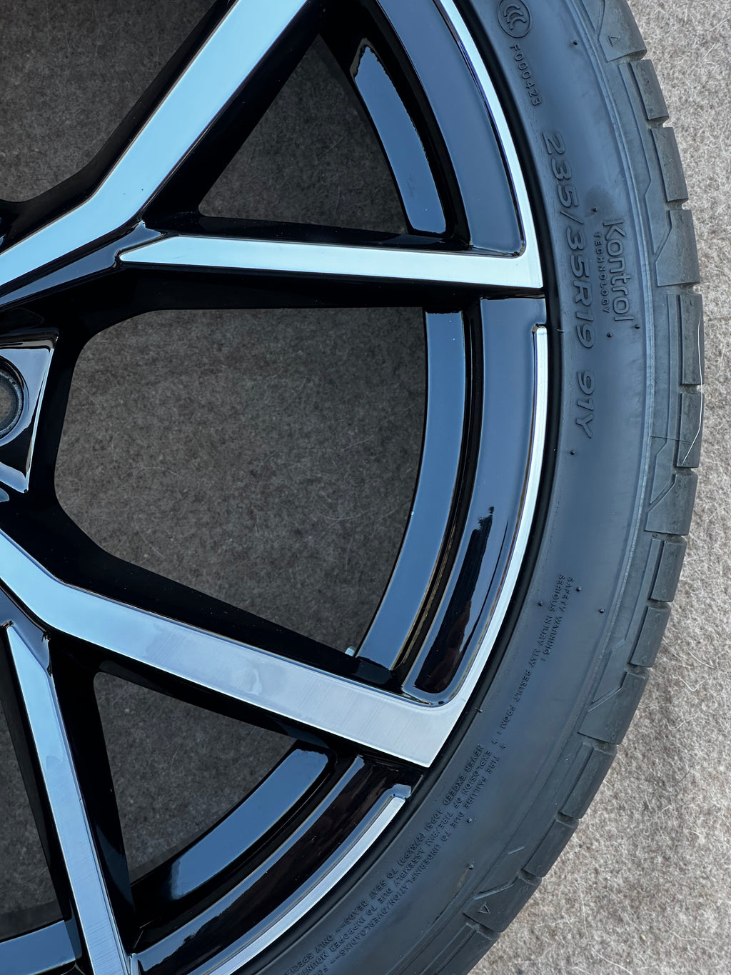 1X 5H0601025S /AD Original VW Golf 8 VIII GTI R 19 Zoll Estoril Ersatzrad Sommerreifen Hankook 235 35 R19 Komplettrad
