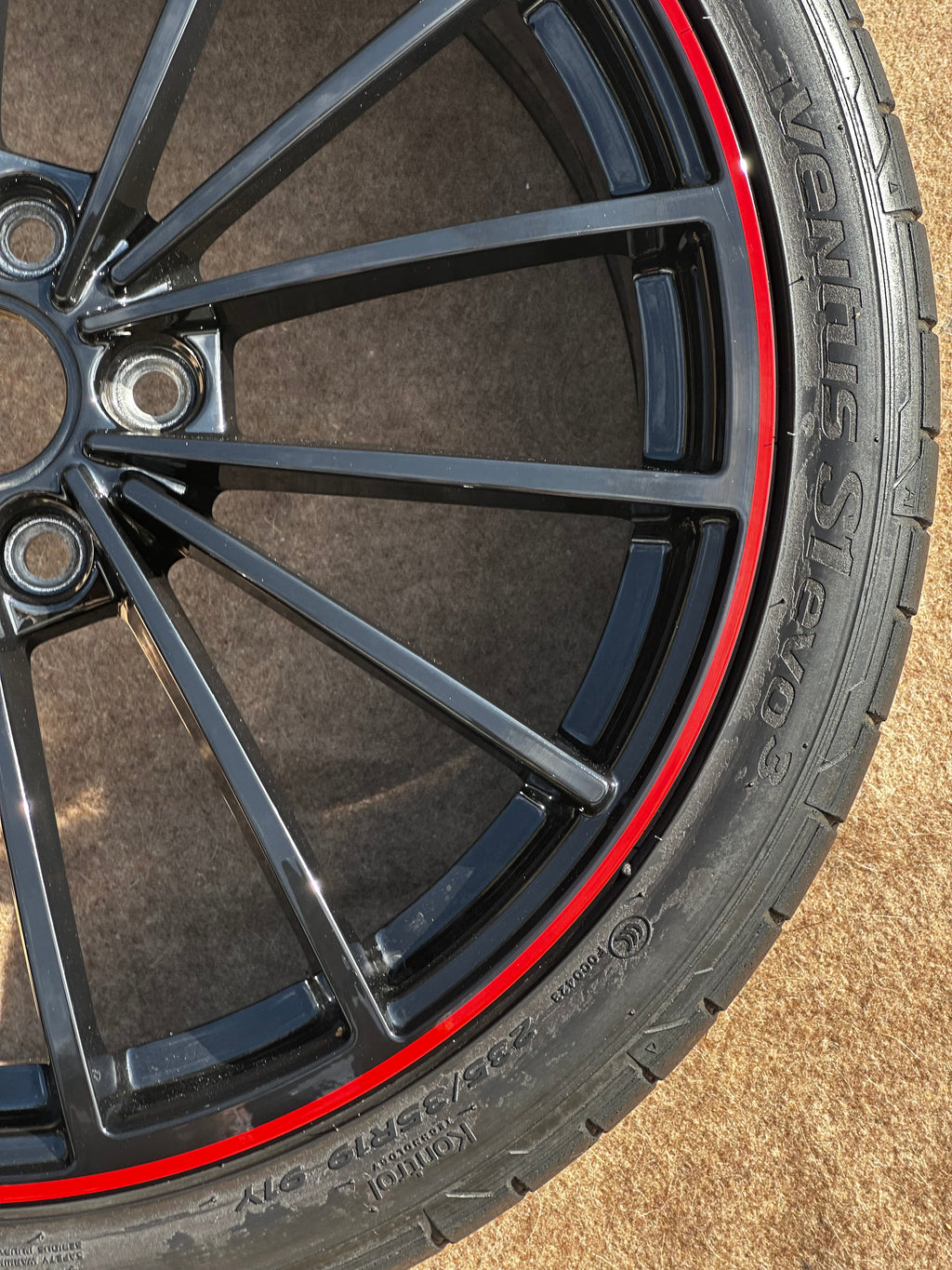 Original 5H0601025AH VW Golf 8 GTI / R Scottsdale 19 Zoll Komplettrad