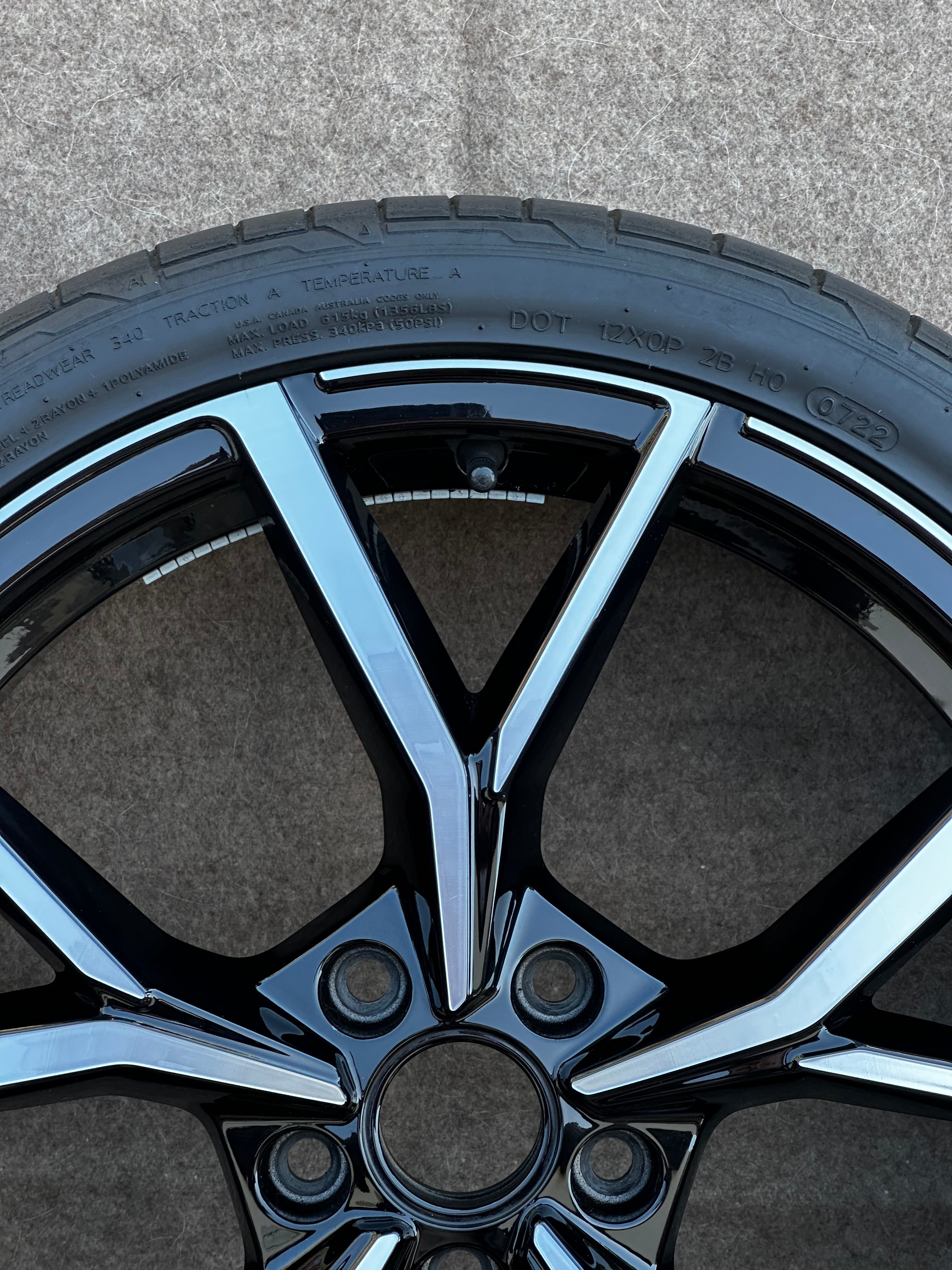 1X 5H0601025S /AD Original VW Golf 8 VIII GTI R 19 Zoll Estoril Ersatzrad Sommerreifen Hankook 235 35 R19 Komplettrad