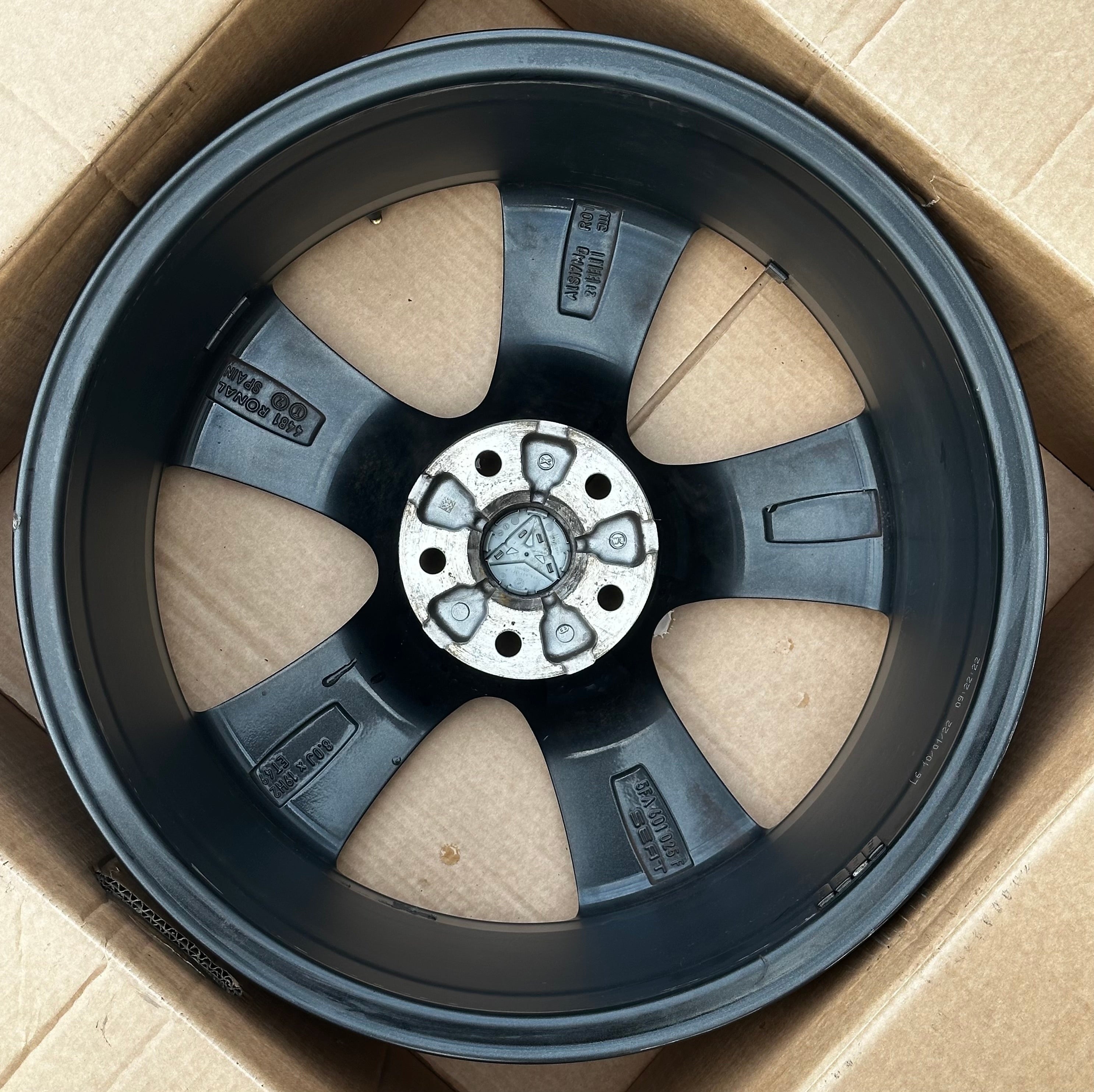 5FA601025F Original Seat Leon Cupra 5FA 19 Zoll 8Jx19 ET49 Alufelge