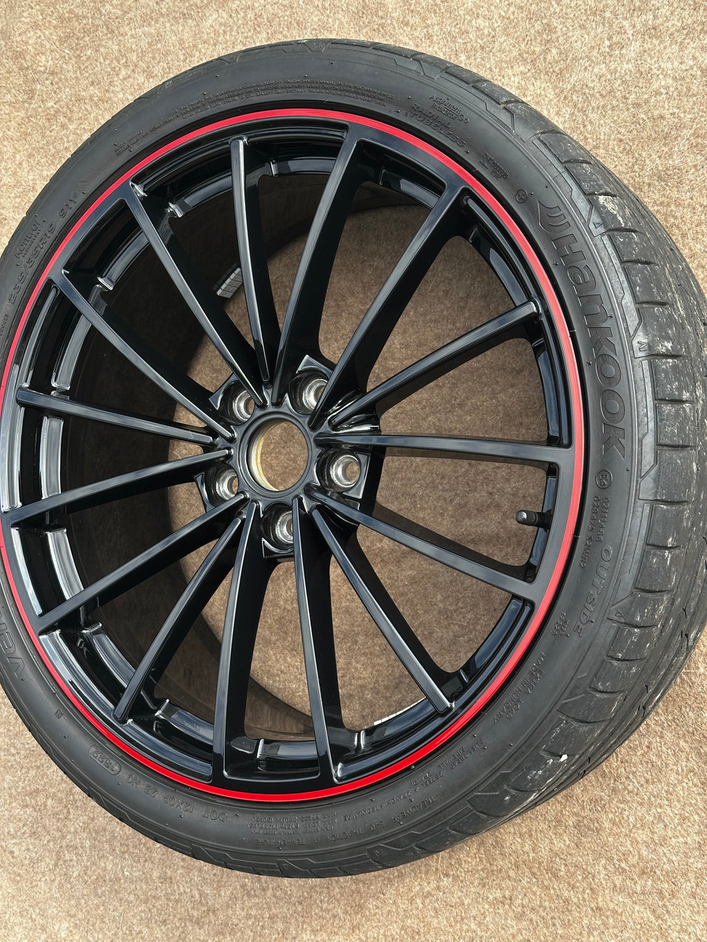 Original 5H0601025AH VW Golf 8 GTI / R Scottsdale 19 Zoll Komplettrad –