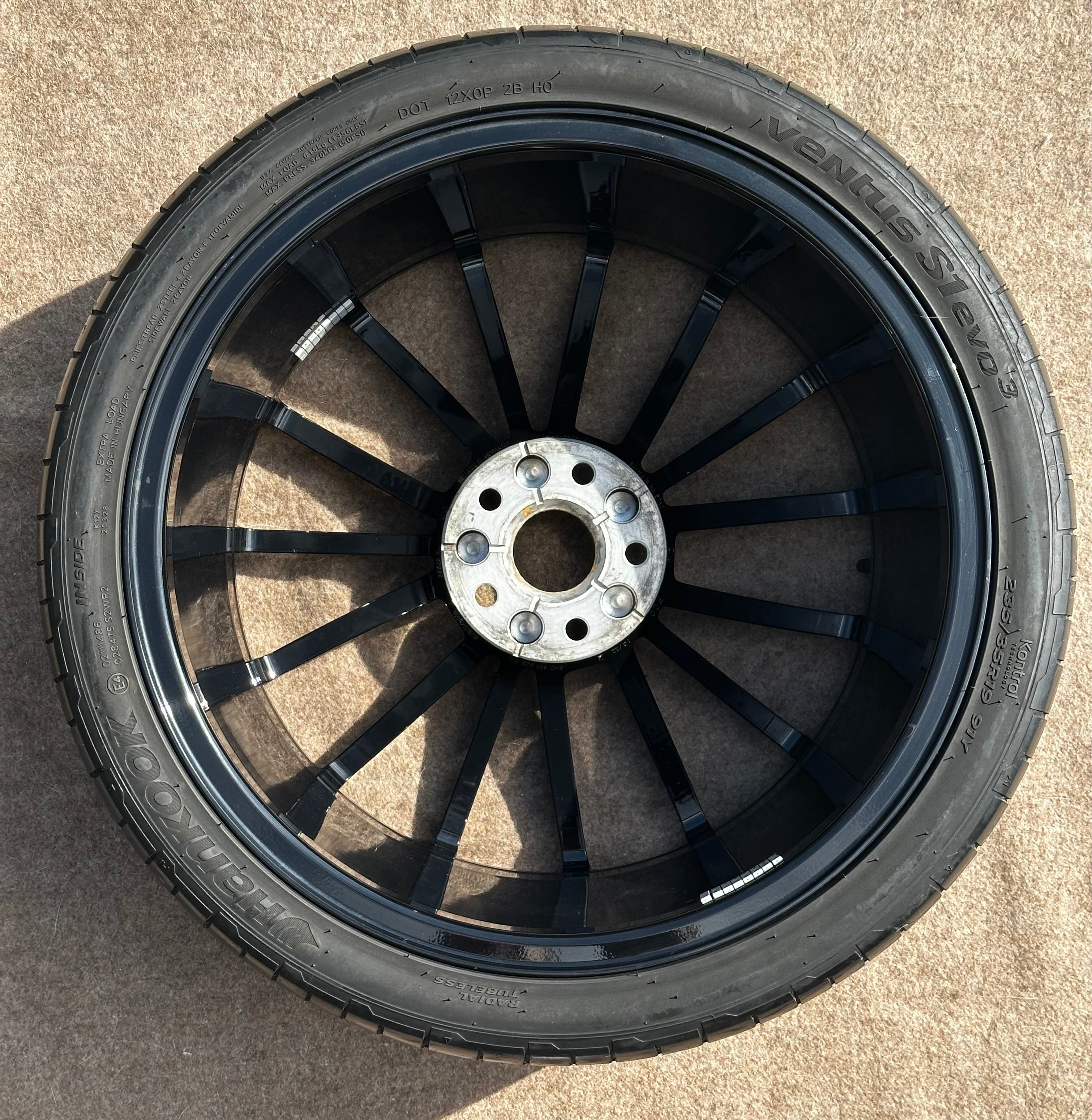 Original 5H0601025AH VW Golf 8 GTI / R Scottsdale 19 Zoll Komplettrad