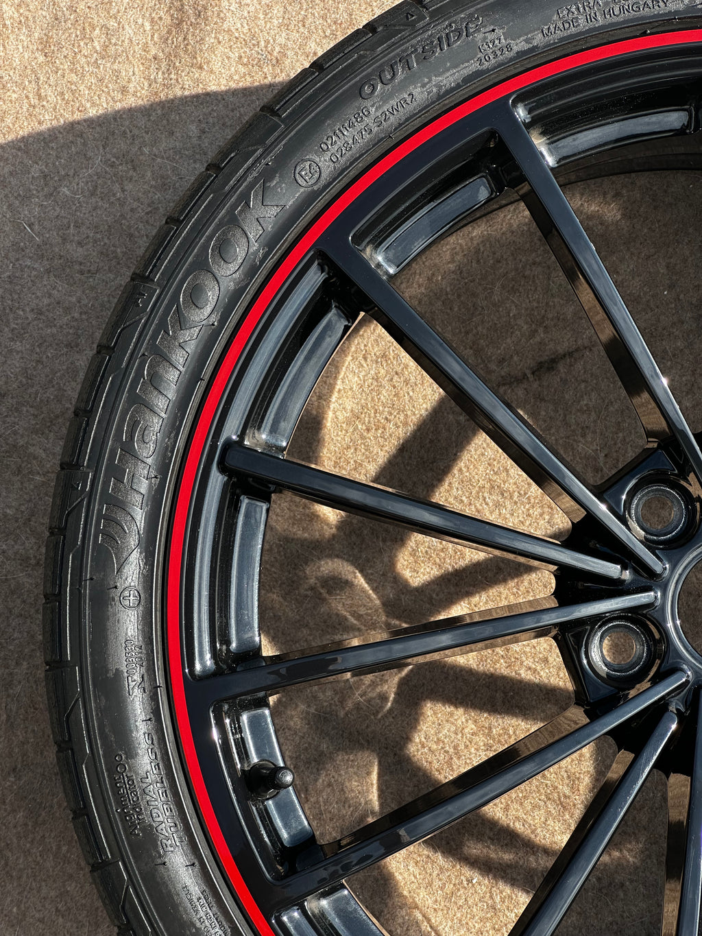Original 5H0601025AH VW Golf 8 GTI / R Scottsdale 19 Zoll Komplettrad