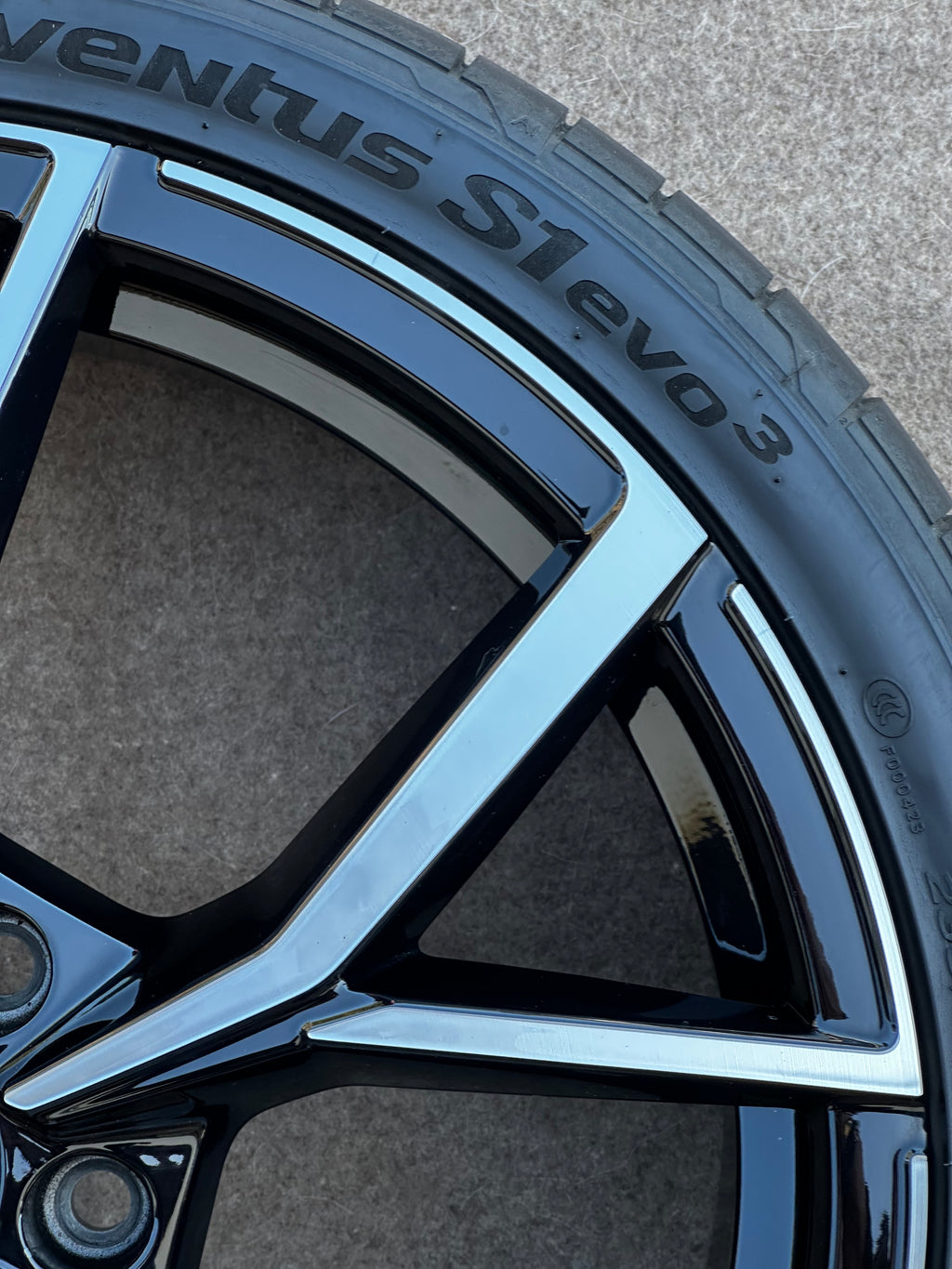 1X 5H0601025S /AD Original VW Golf 8 VIII GTI R 19 Zoll Estoril Ersatzrad Sommerreifen Hankook 235 35 R19 Komplettrad