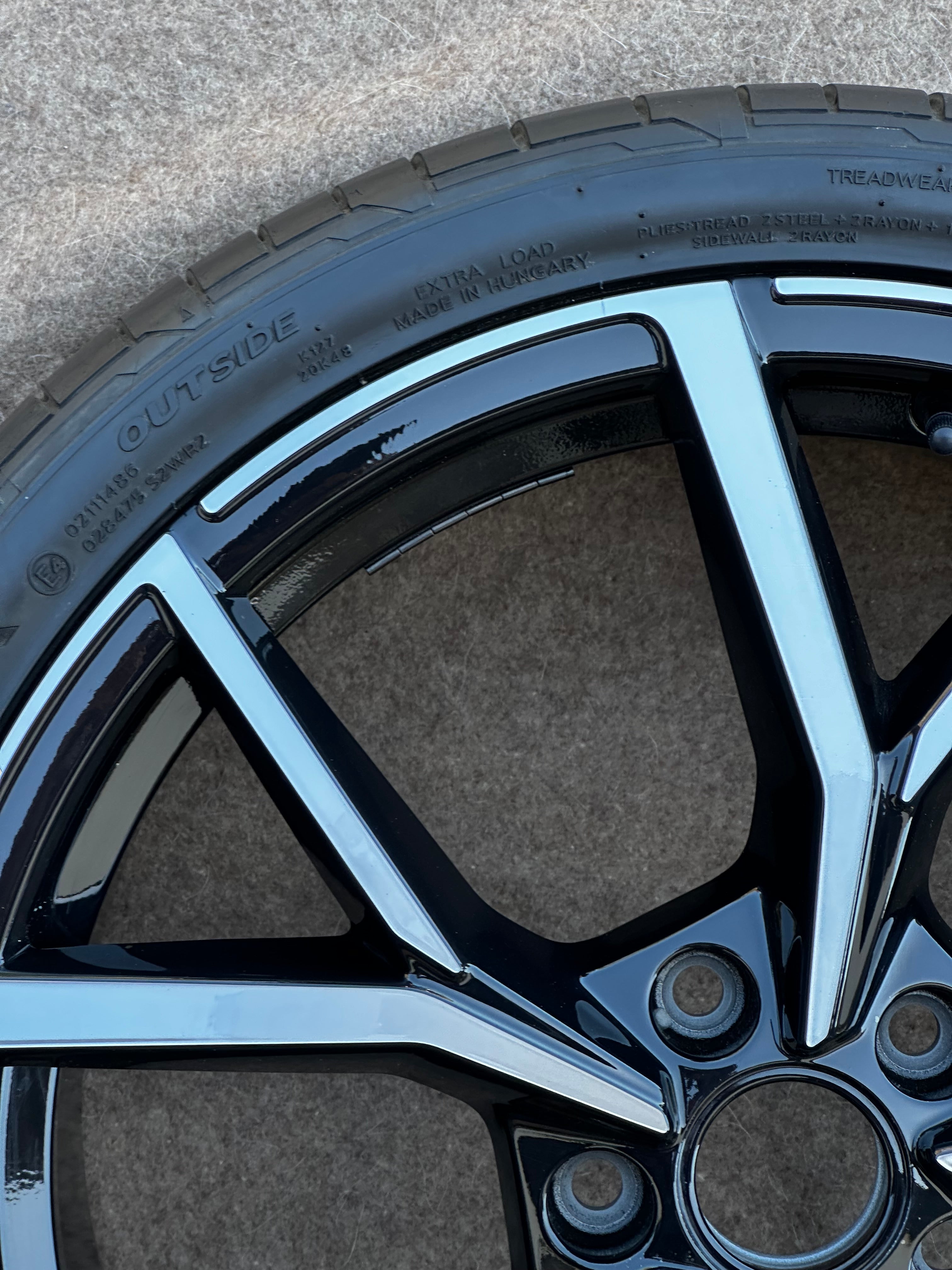 1X 5H0601025S /AD Original VW Golf 8 VIII GTI R 19 Zoll Estoril Komplettrad Sommerreifen Hankook 235/35 R19