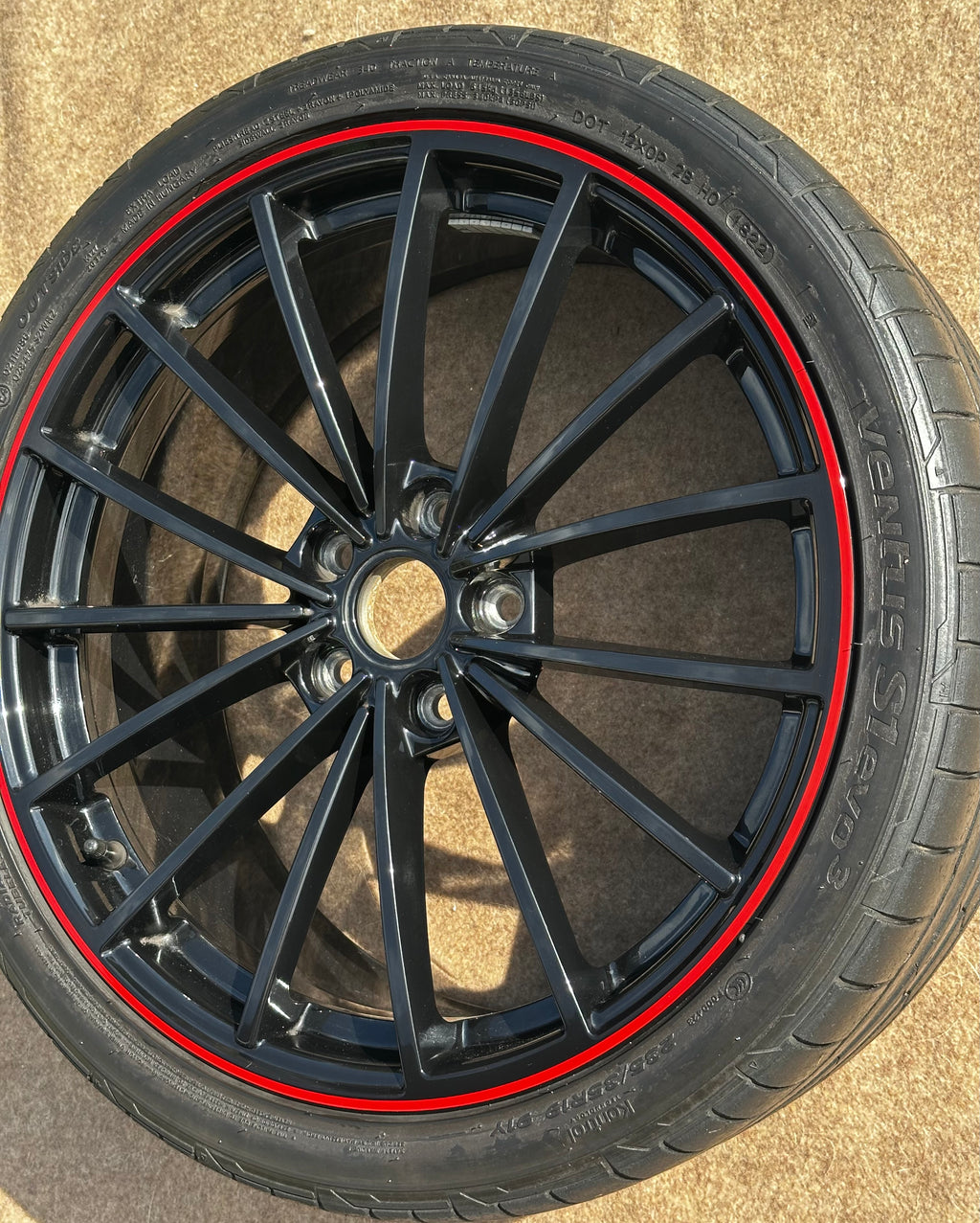 Original 5H0601025AH VW Golf 8 GTI / R Scottsdale 19 Zoll Komplettrad