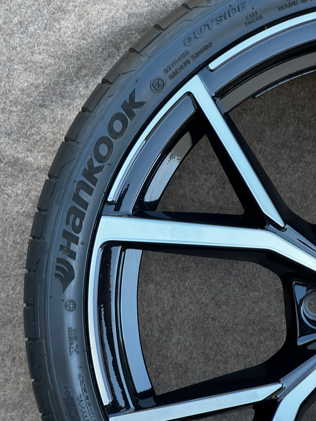 1X 5H0601025S /AD Original VW Golf 8 VIII GTI R 19 Zoll Estoril Komplettrad Sommerreifen Hankook 235/35 R19