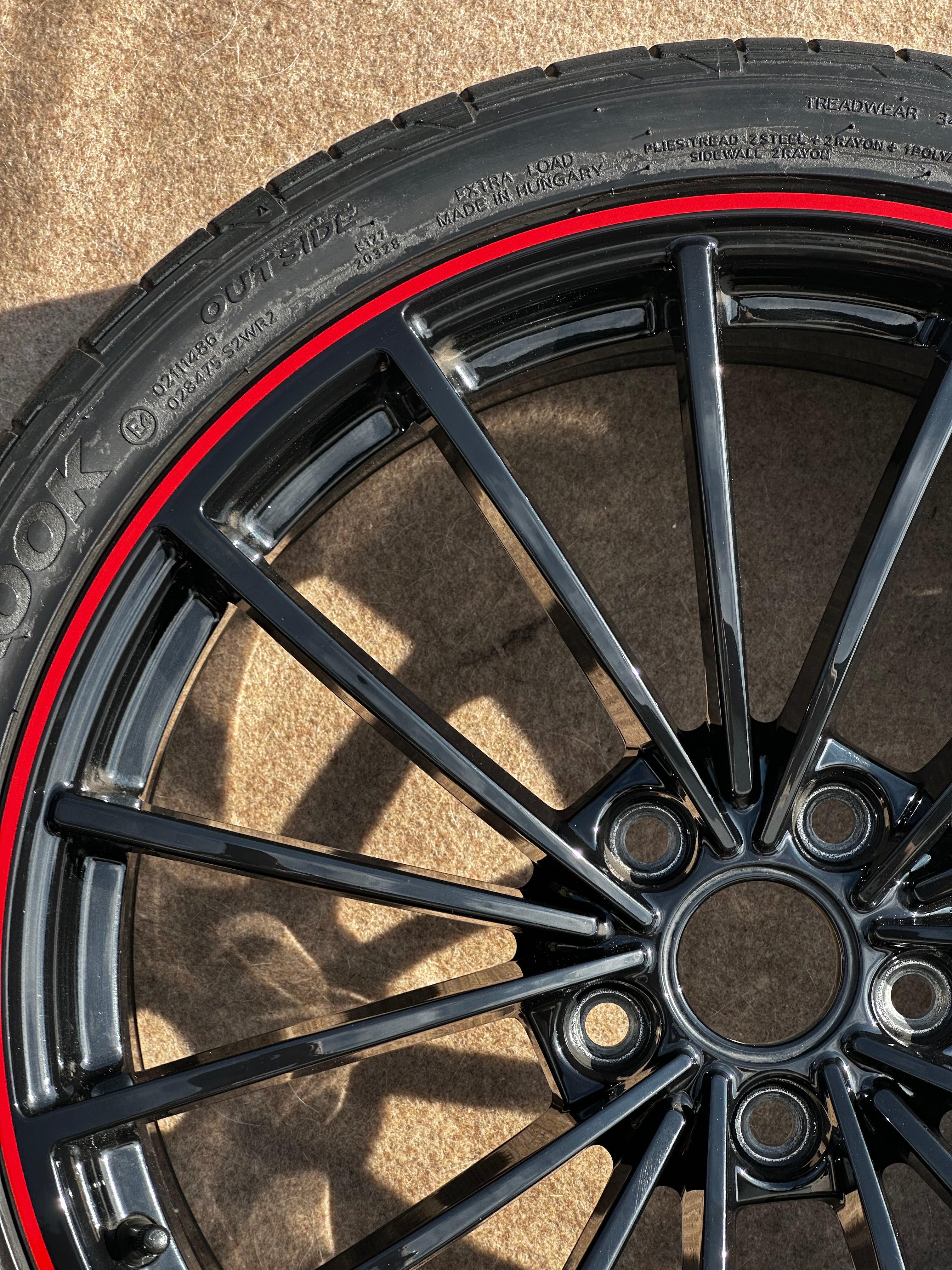 Original 5H0601025AH VW Golf 8 GTI / R Scottsdale 19 Zoll Komplettrad