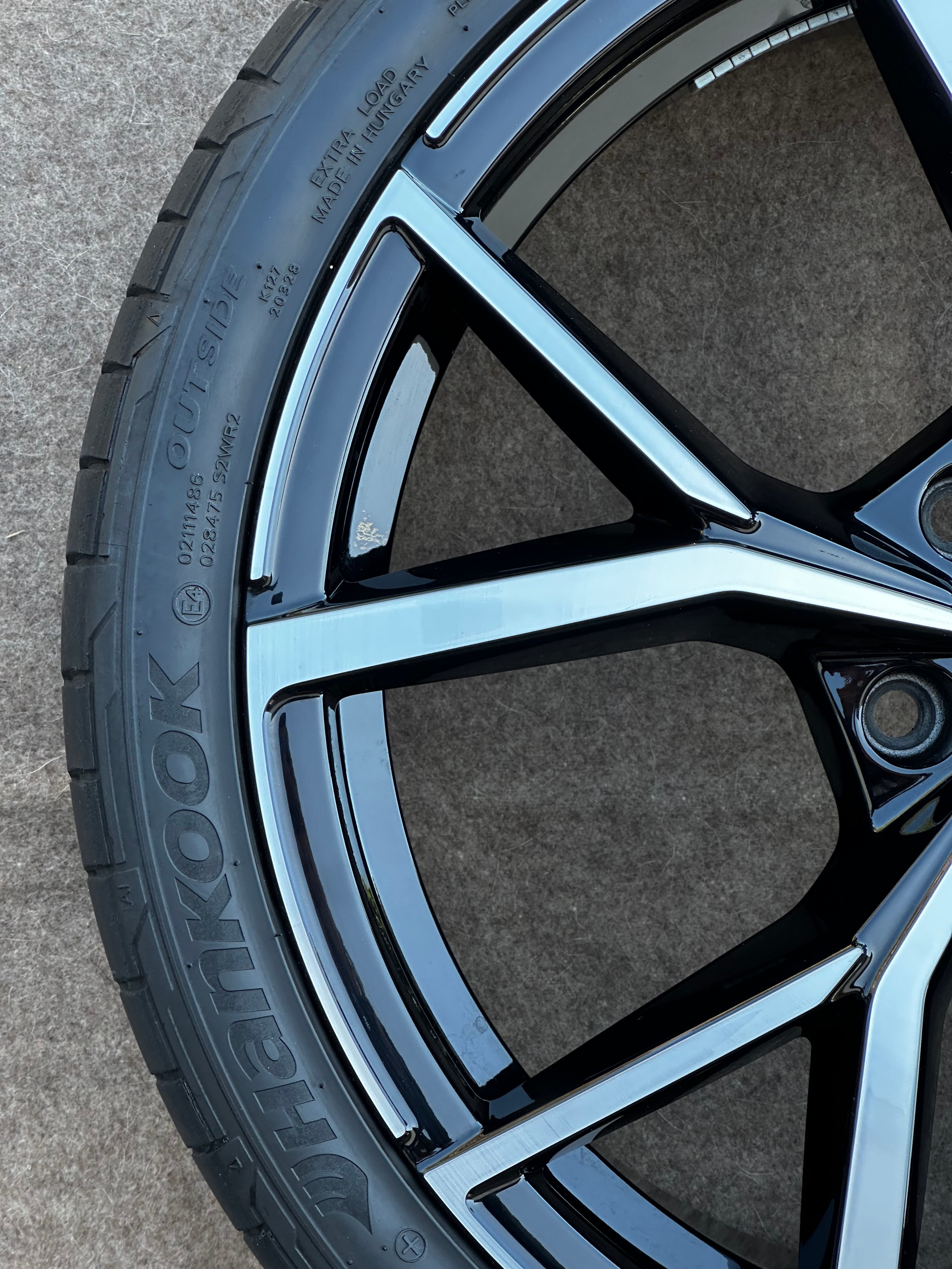 1X 5H0601025S /AD Original VW Golf 8 VIII GTI R 19 Zoll Estoril Ersatzrad Sommerreifen Hankook 235 35 R19 Komplettrad