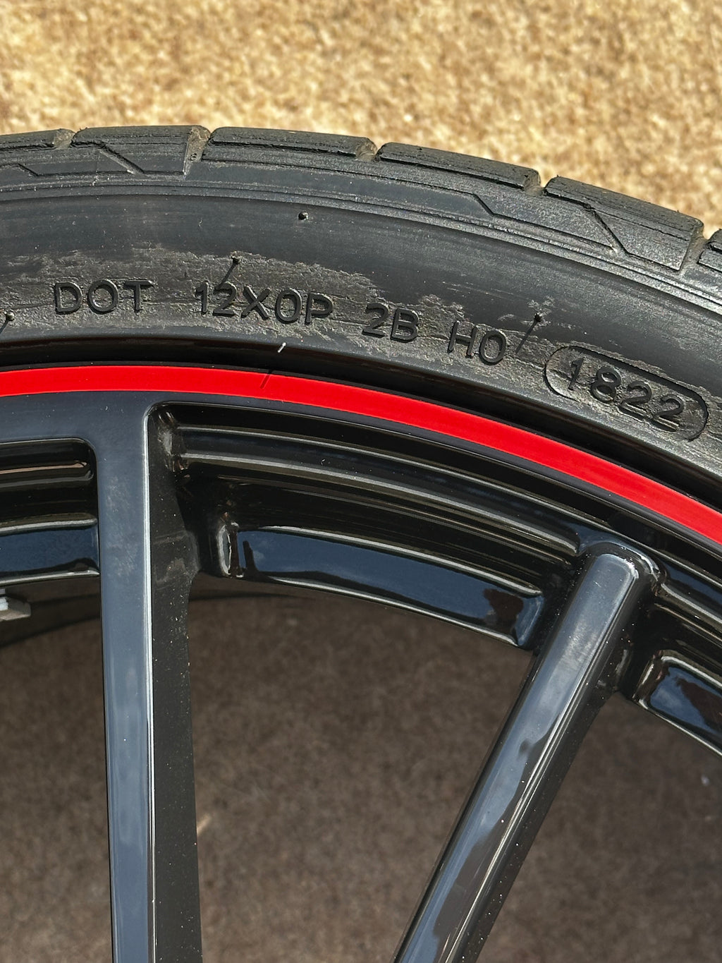 Original 5H0601025AH VW Golf 8 GTI / R Scottsdale 19 Zoll Komplettrad