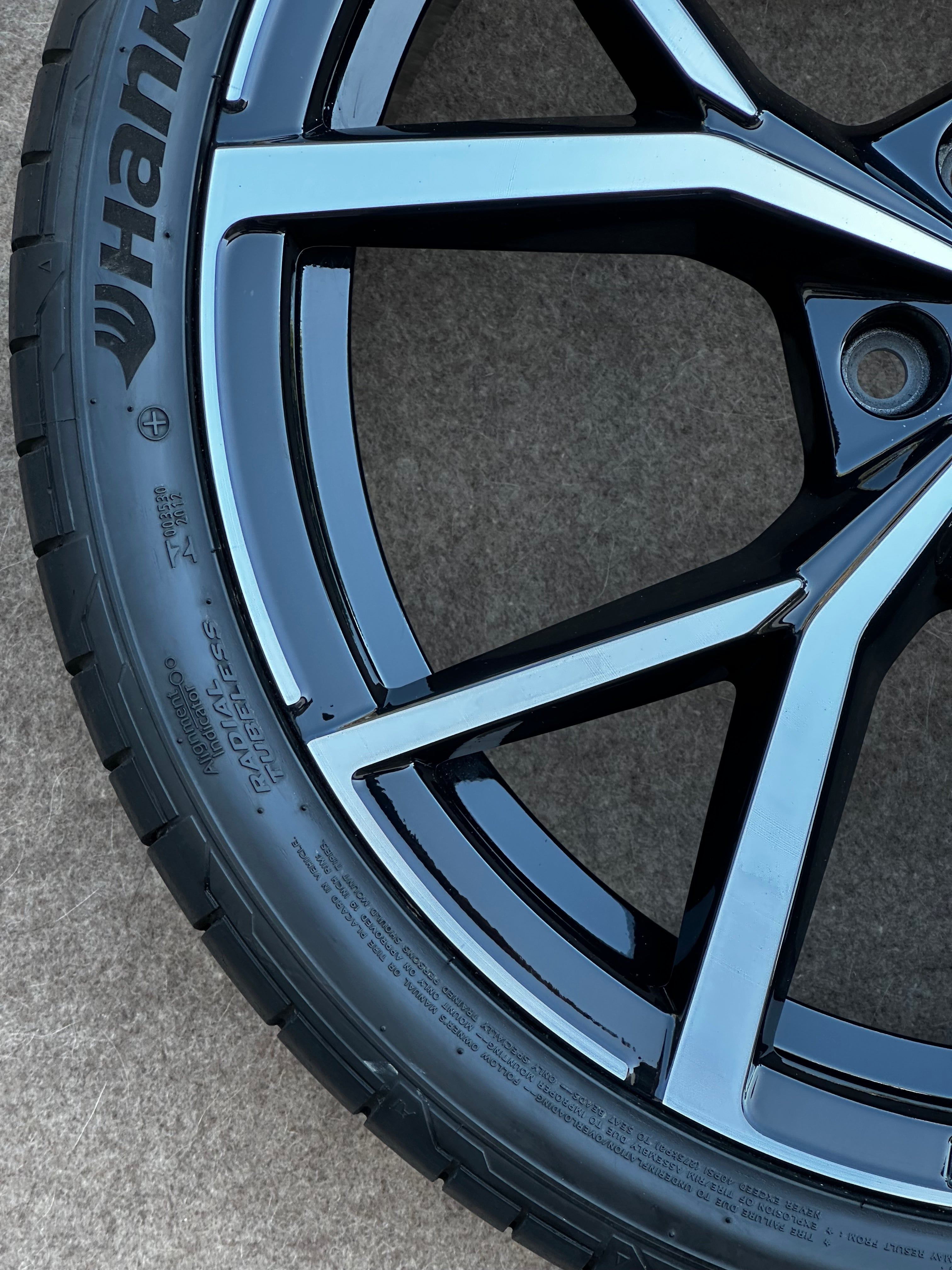 1X 5H0601025S /AD Original VW Golf 8 VIII GTI R 19 Zoll Estoril Komplettrad Sommerreifen Hankook 235/35 R19