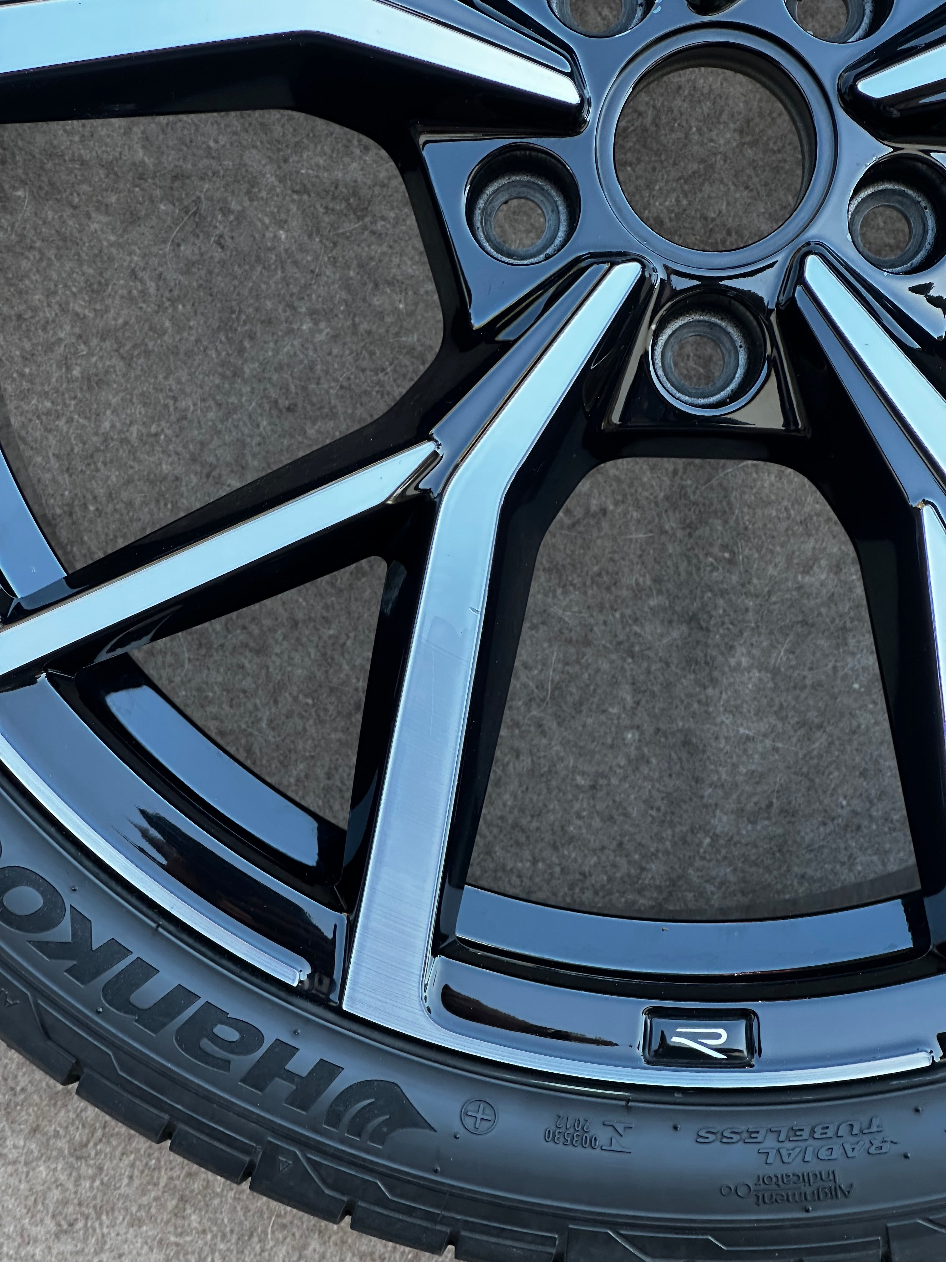 1X 5H0601025S /AD Original VW Golf 8 VIII GTI R 19 Zoll Estoril Ersatzrad Sommerreifen Hankook 235 35 R19 Komplettrad