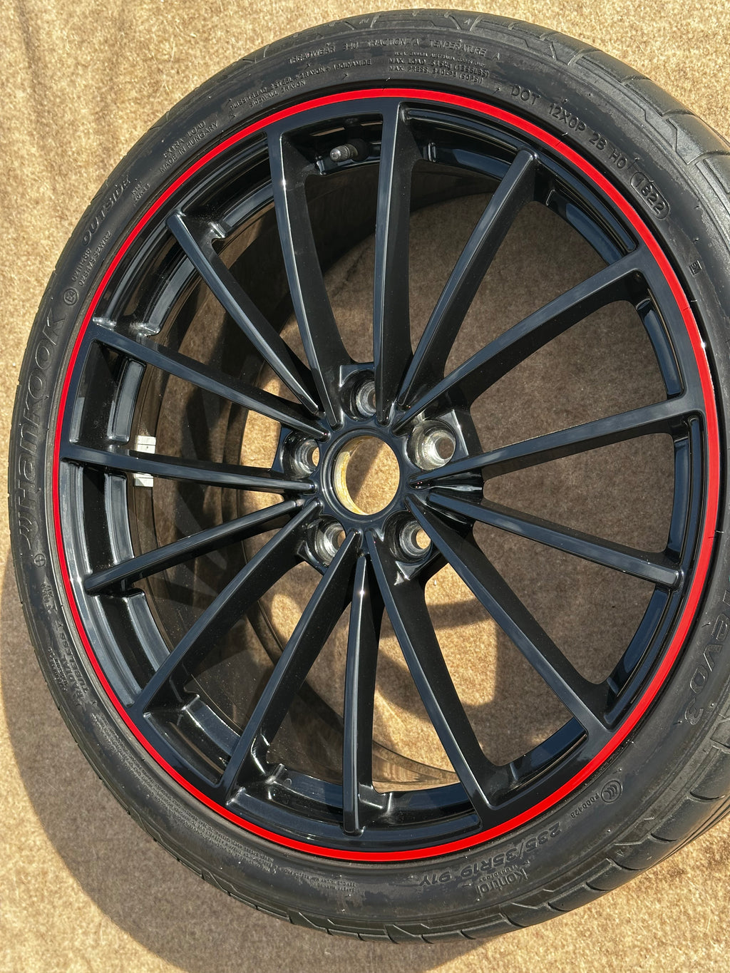Original VW Golf 8 GTI / R Scottsdale 19 Zoll Komplettrad – 5H0601025AH