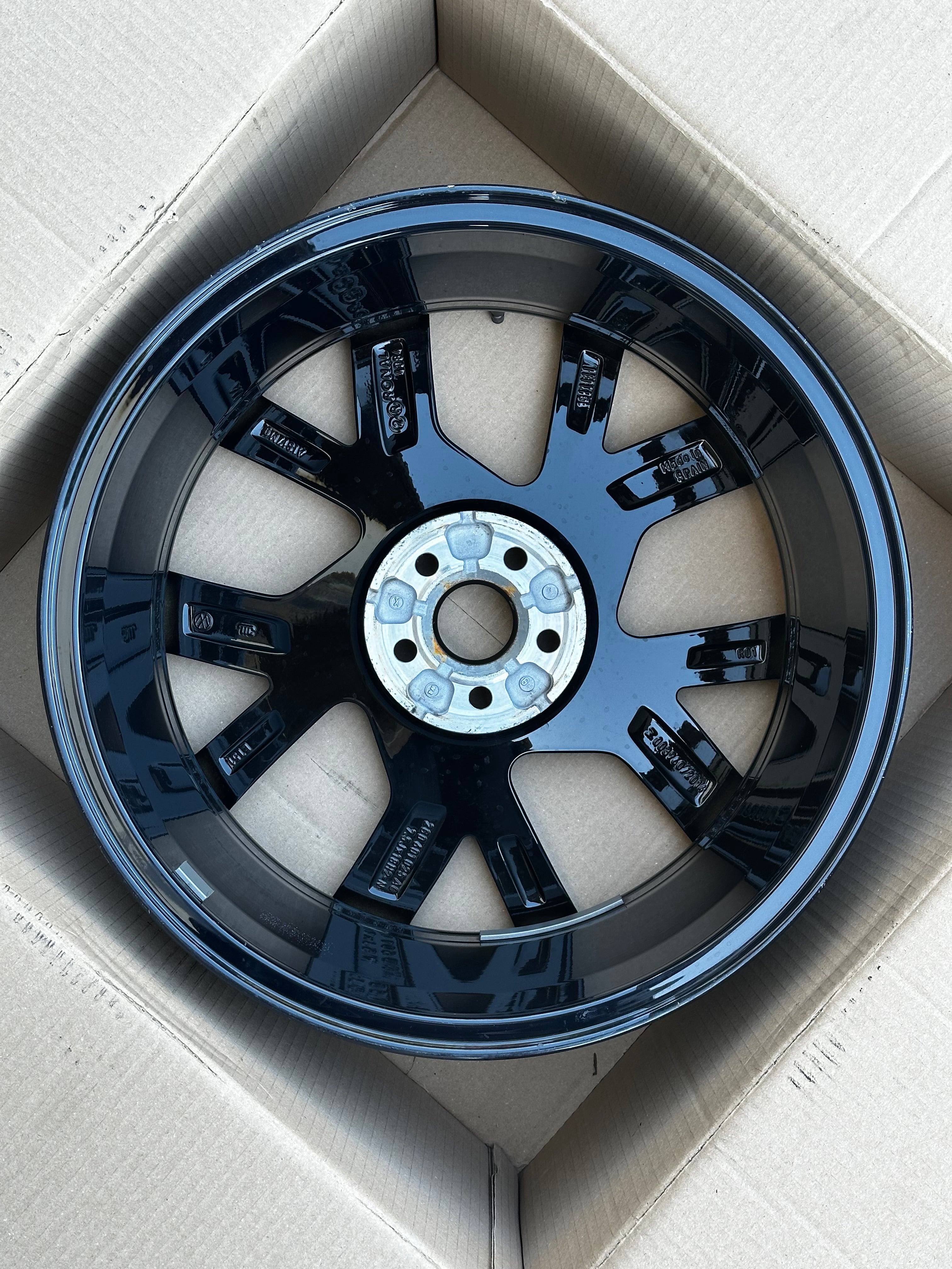 1X 2G0601025AC Original VW Polo GTI Brescia Alufelge 7,5Jx18 ET51 18 Zoll Einzelfelge