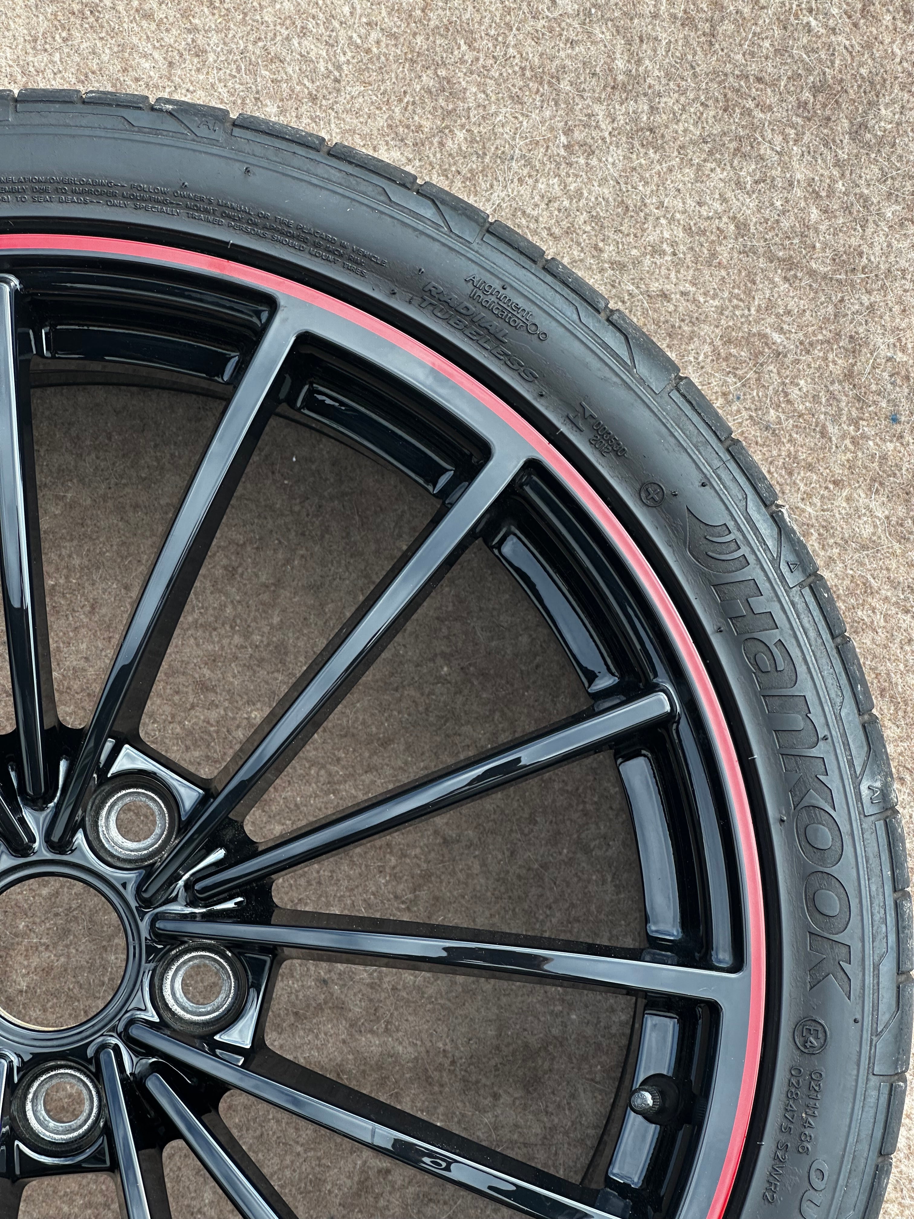 Original 5H0601025AH VW Golf 8 GTI / R Scottsdale 19 Zoll Komplettrad –