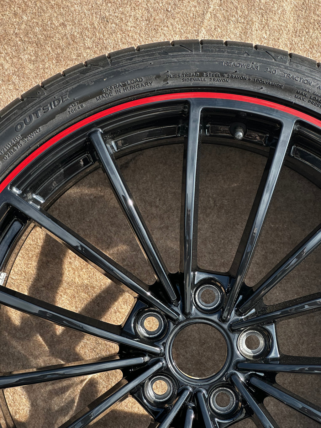 Original VW Golf 8 GTI / R Scottsdale 19 Zoll Komplettrad – 5H0601025AH
