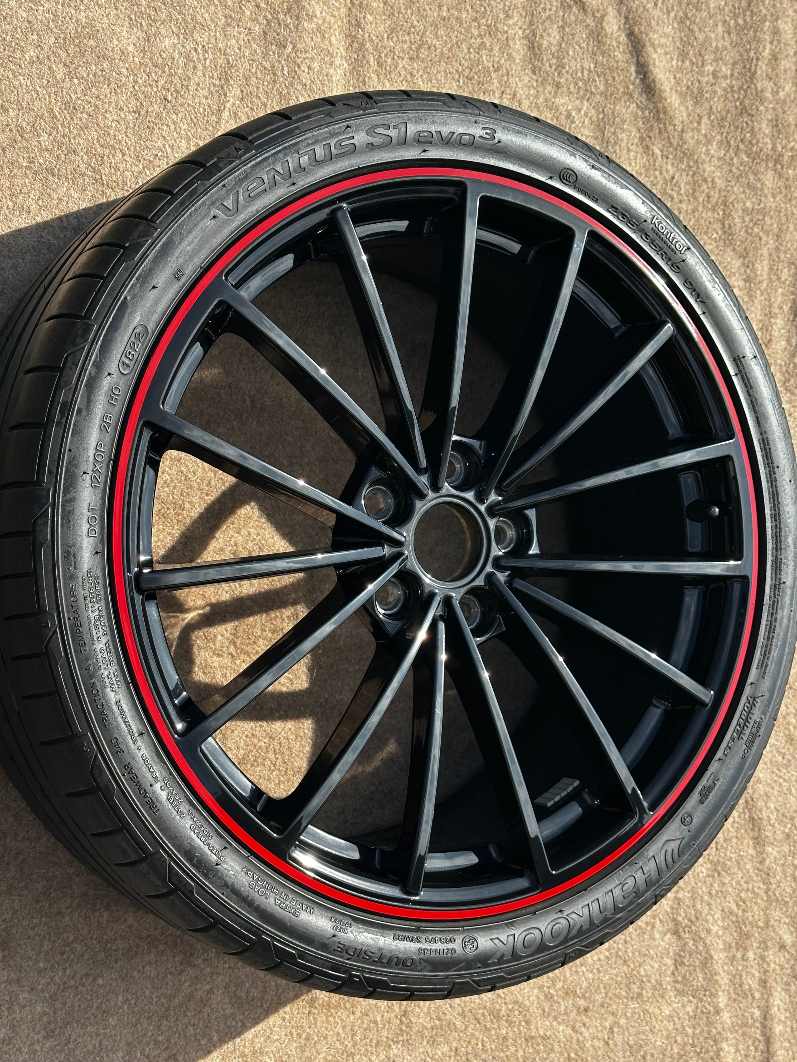 Original VW Golf 8 GTI / R Scottsdale 19 Zoll Komplettrad – 5H0601025AH