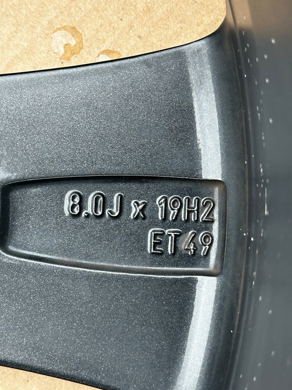 5FA601025F Original Seat Leon Cupra 5FA Alufelge 8Jx19 ET49 19 Zoll Einzelfelge