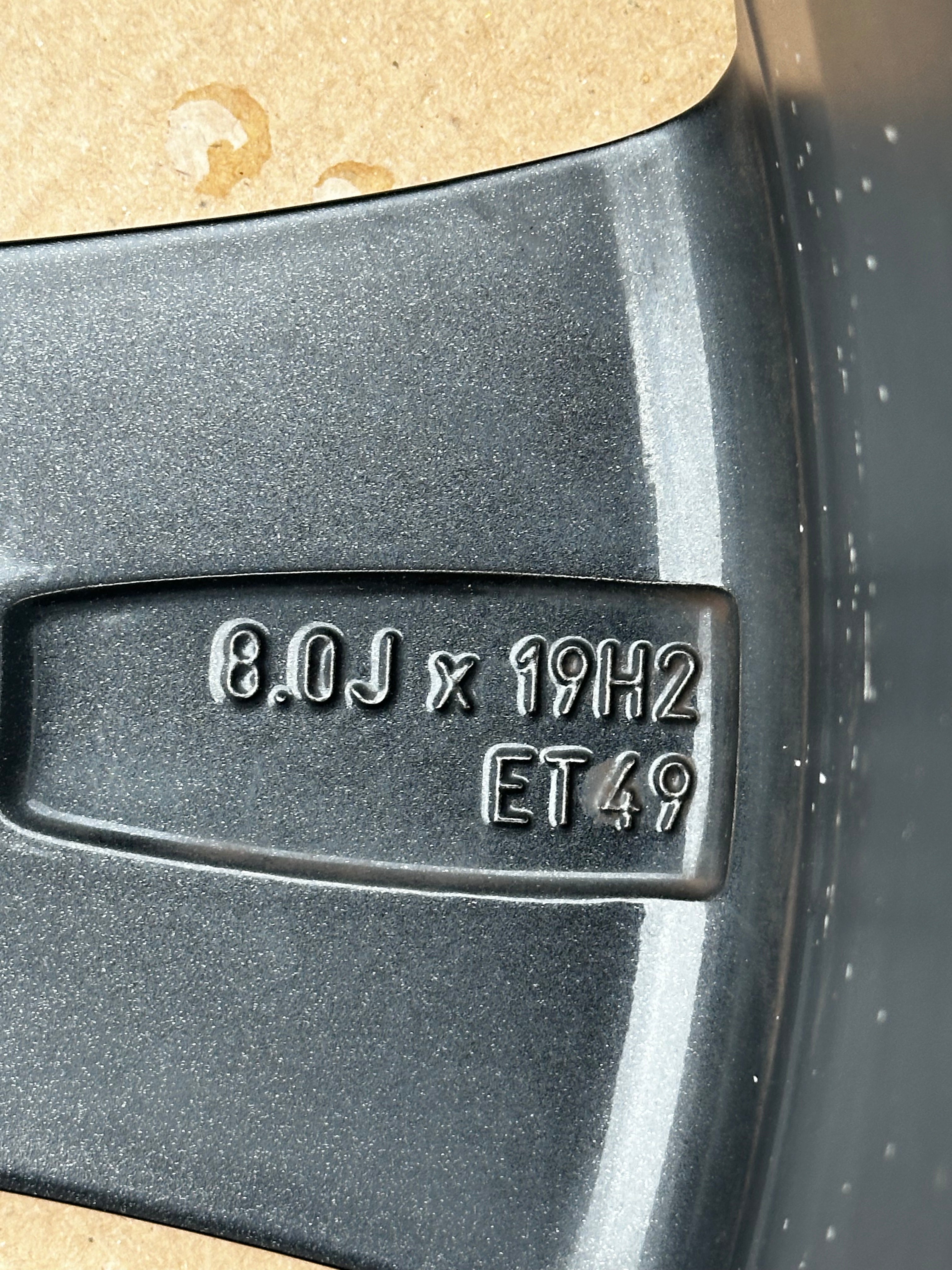 5FA601025F Original Seat Leon Cupra 5FA Alufelge 8Jx19 ET49 19 Zoll Einzelfelge