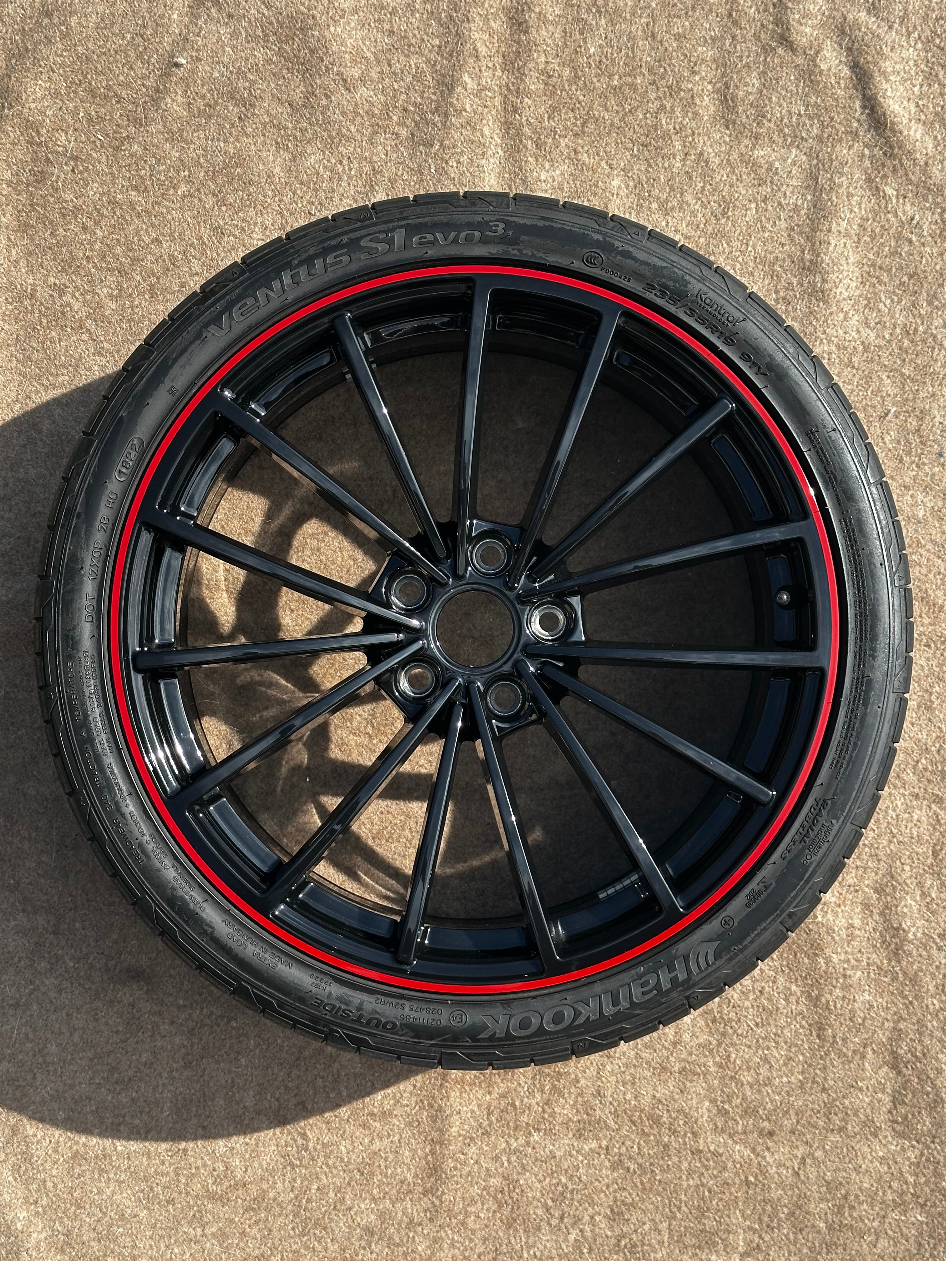 Original VW Golf 8 GTI / R Scottsdale 19 Zoll Komplettrad – 5H0601025AH