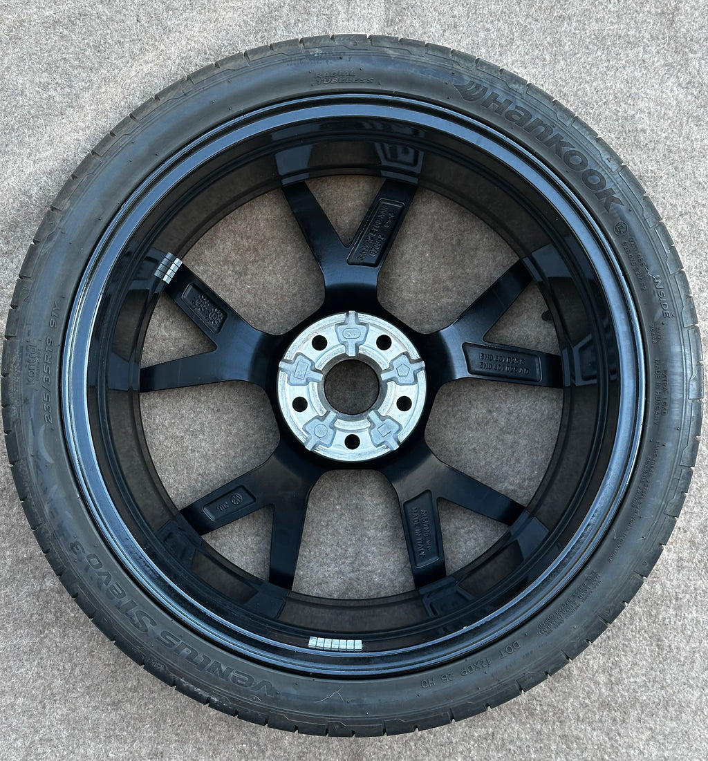 1X 5H0601025S /AD Original VW Golf 8 VIII GTI R 19 Zoll Estoril Ersatzrad Sommerreifen Hankook 235 35 R19 Komplettrad