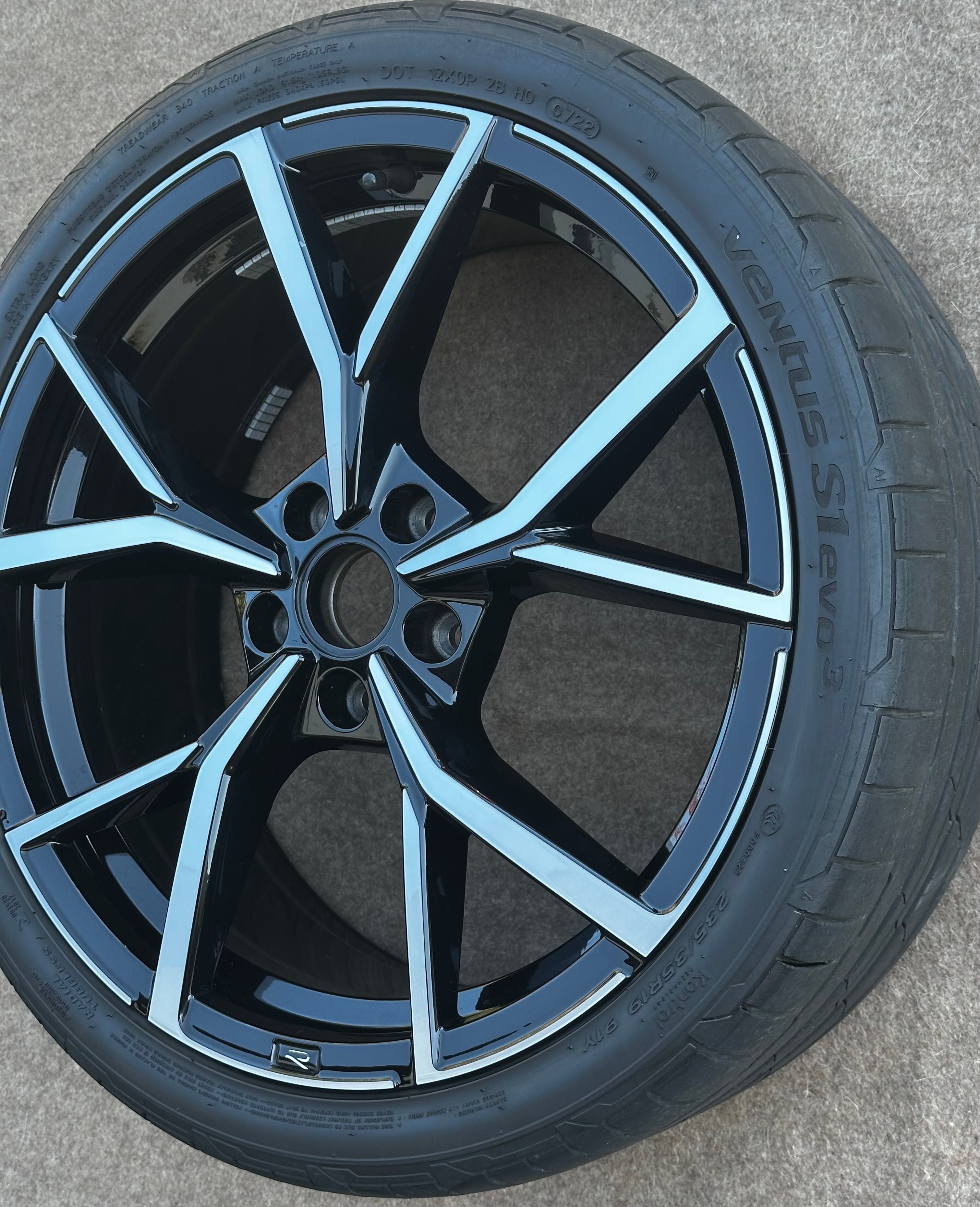 1X 5H0601025S /AD Original VW Golf 8 VIII GTI R 19 Zoll Estoril Ersatzrad Sommerreifen Hankook 235 35 R19 Komplettrad
