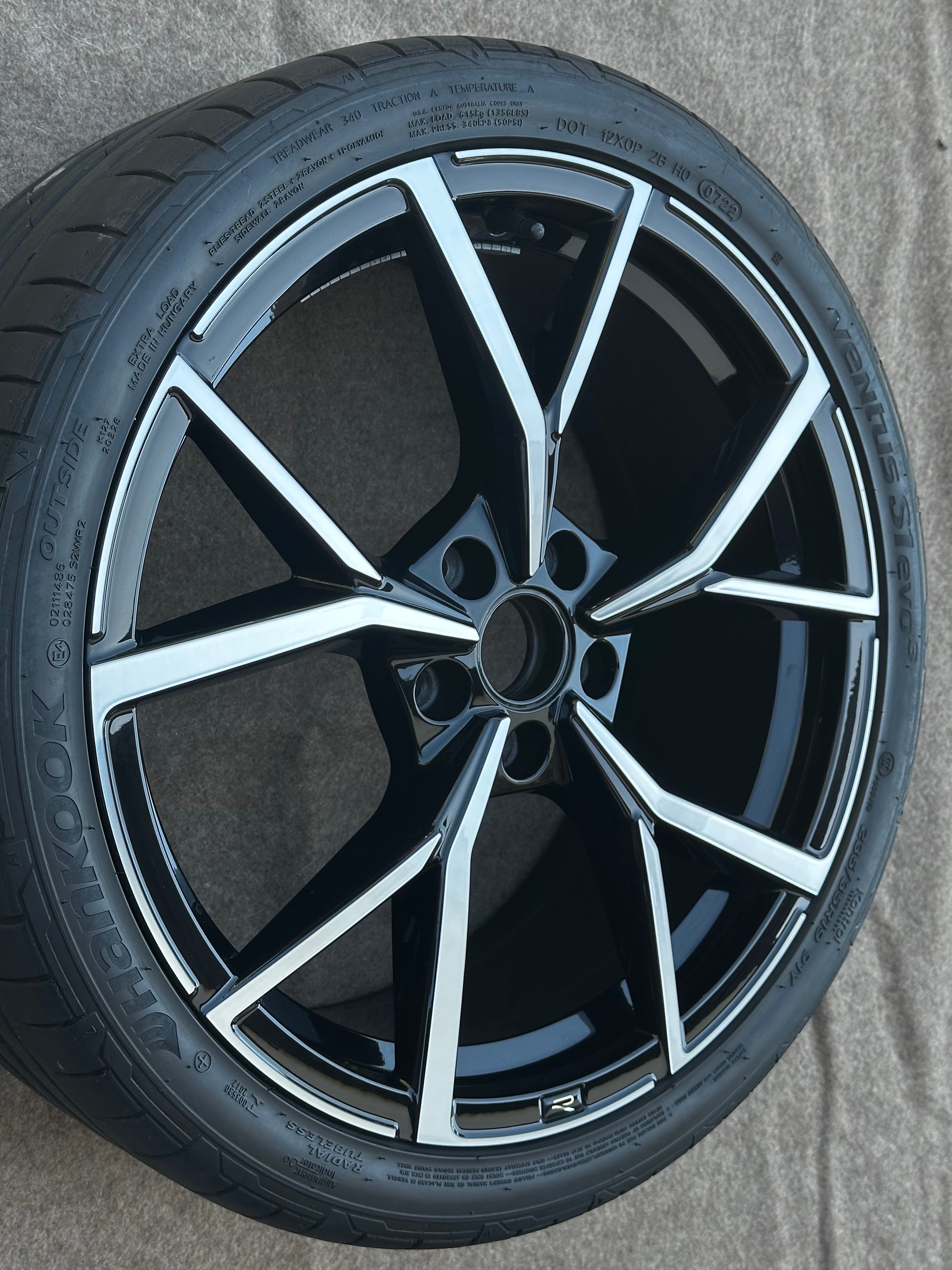 1X 5H0601025S /AD Original VW Golf 8 VIII GTI R 19 Zoll Estoril Ersatzrad Sommerreifen Hankook 235 35 R19 Komplettrad