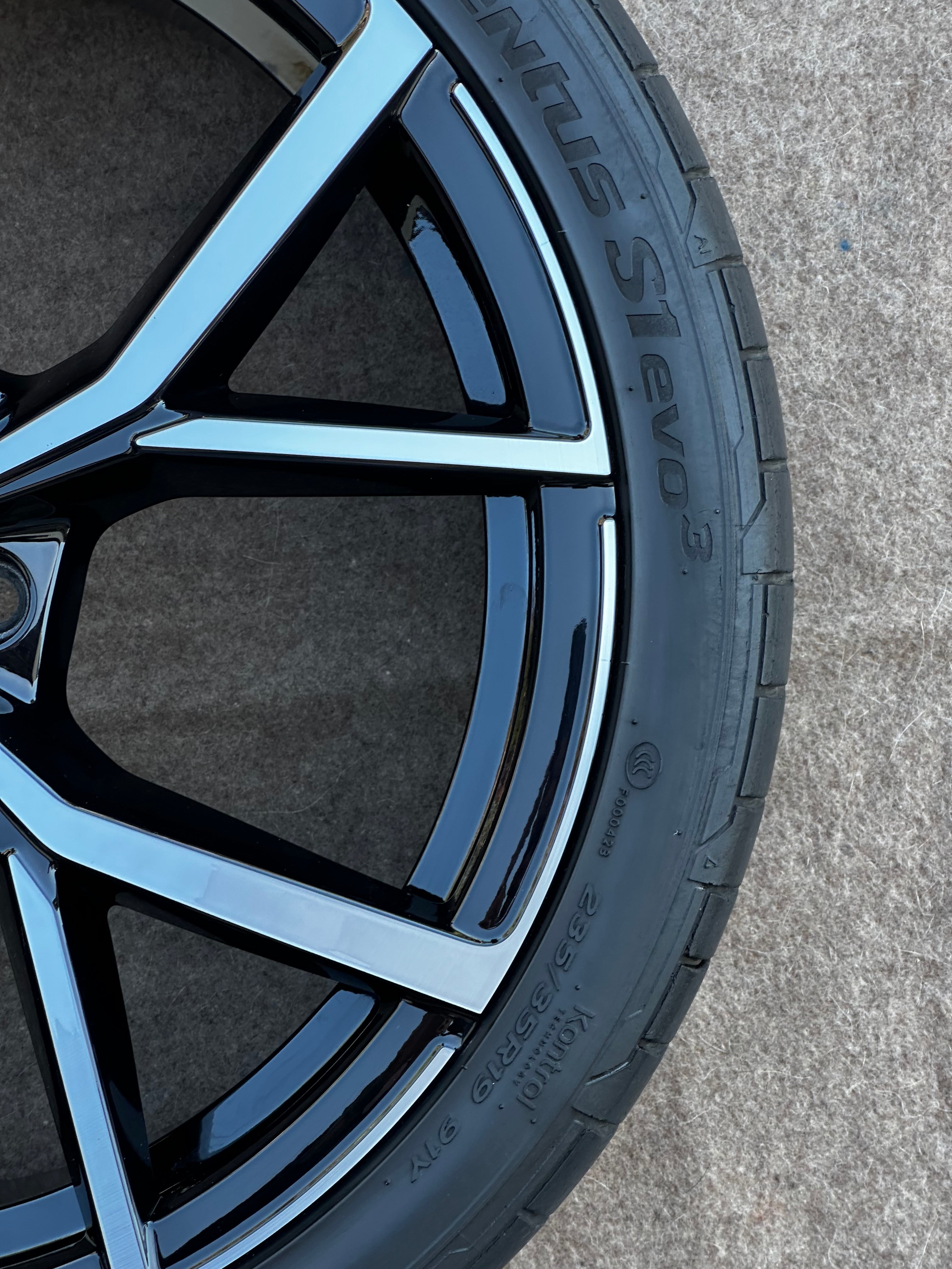 1X 5H0601025S /AD Original VW Golf 8 VIII GTI R 19 Zoll Estoril Ersatzrad Sommerreifen Hankook 235 35 R19 Komplettrad