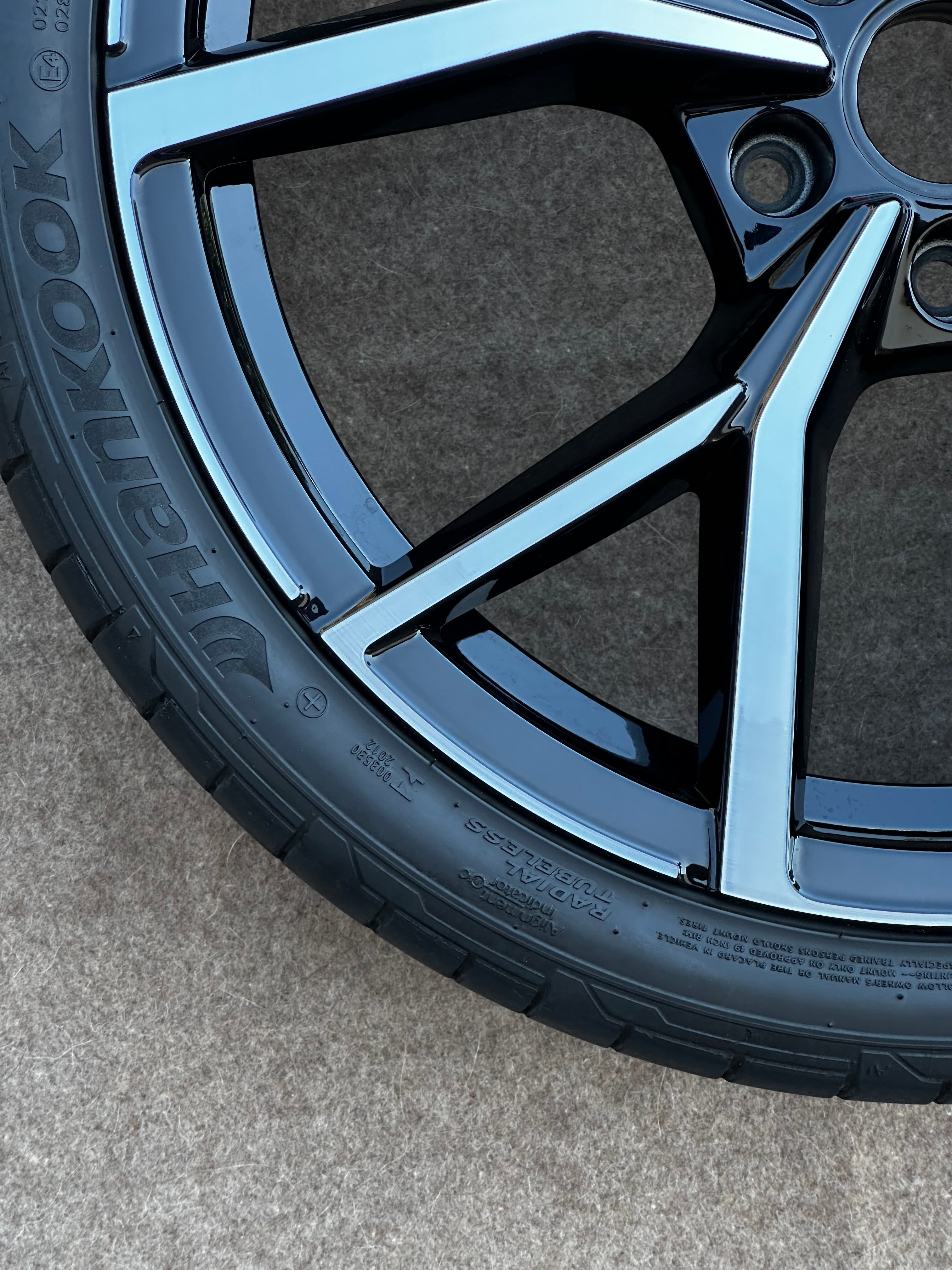 1X 5H0601025S /AD Original VW Golf 8 VIII GTI R 19 Zoll Estoril Ersatzrad Sommerreifen Hankook 235 35 R19 Komplettrad