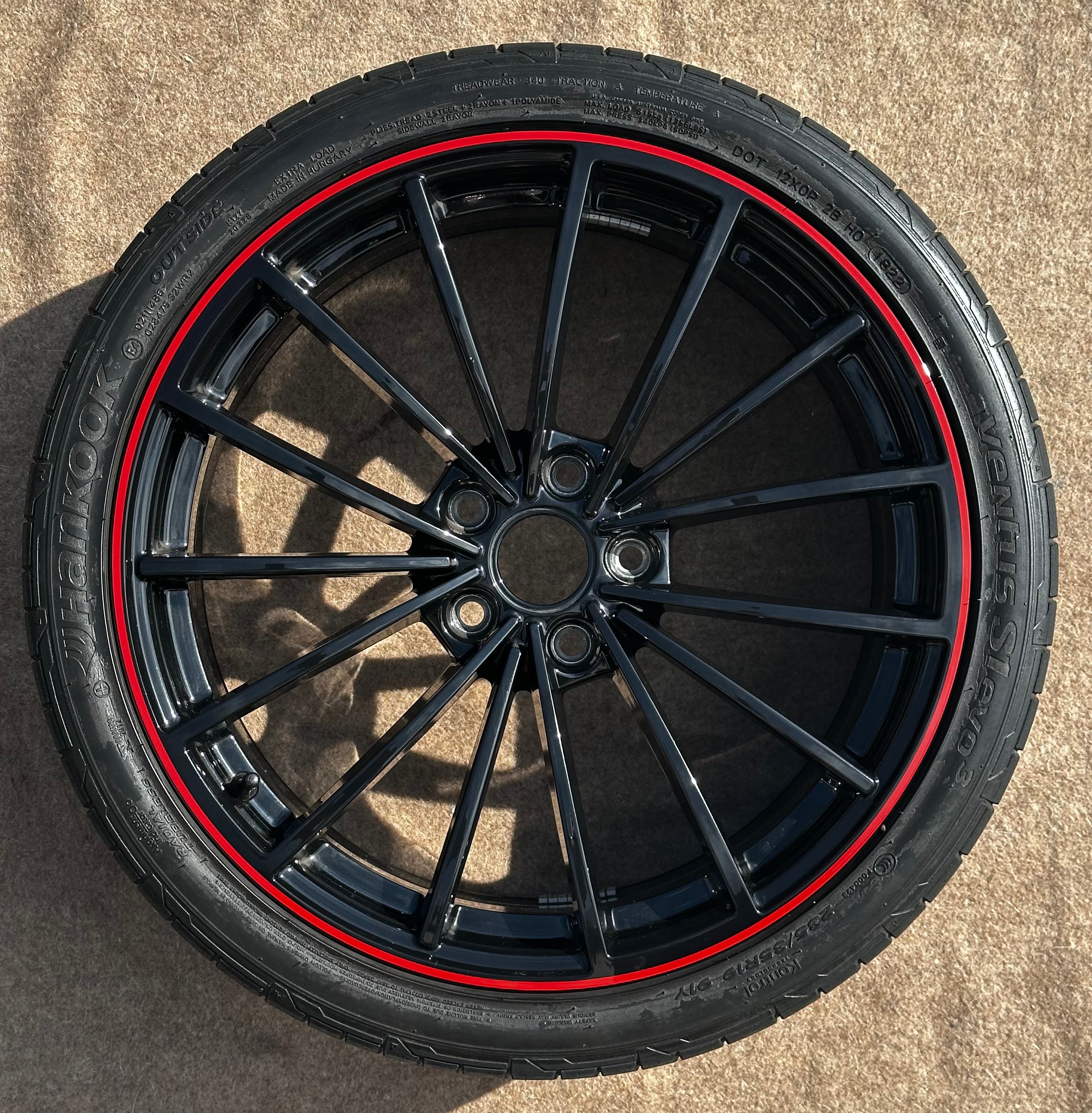 Original 5H0601025AH VW Golf 8 GTI / R Scottsdale 19 Zoll Komplettrad