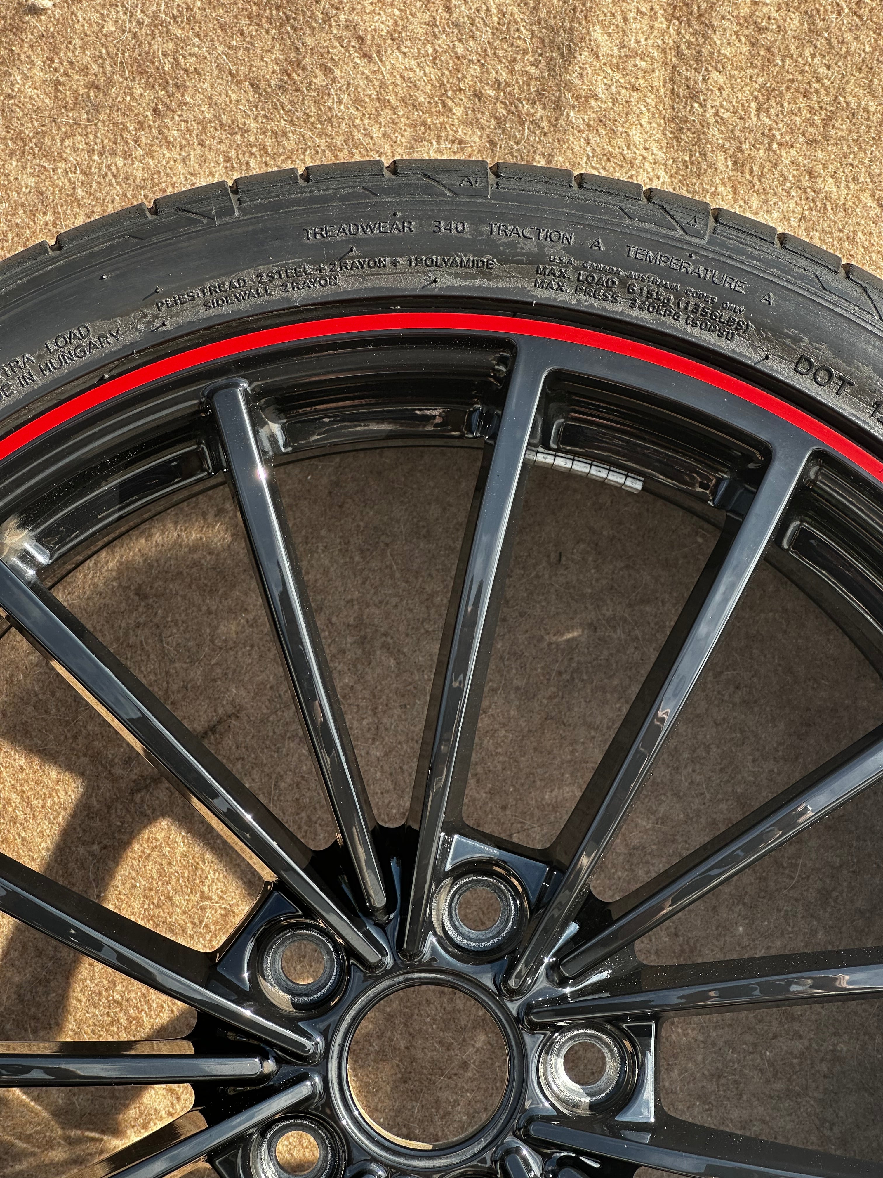 Original 5H0601025AH VW Golf 8 GTI / R Scottsdale 19 Zoll Komplettrad