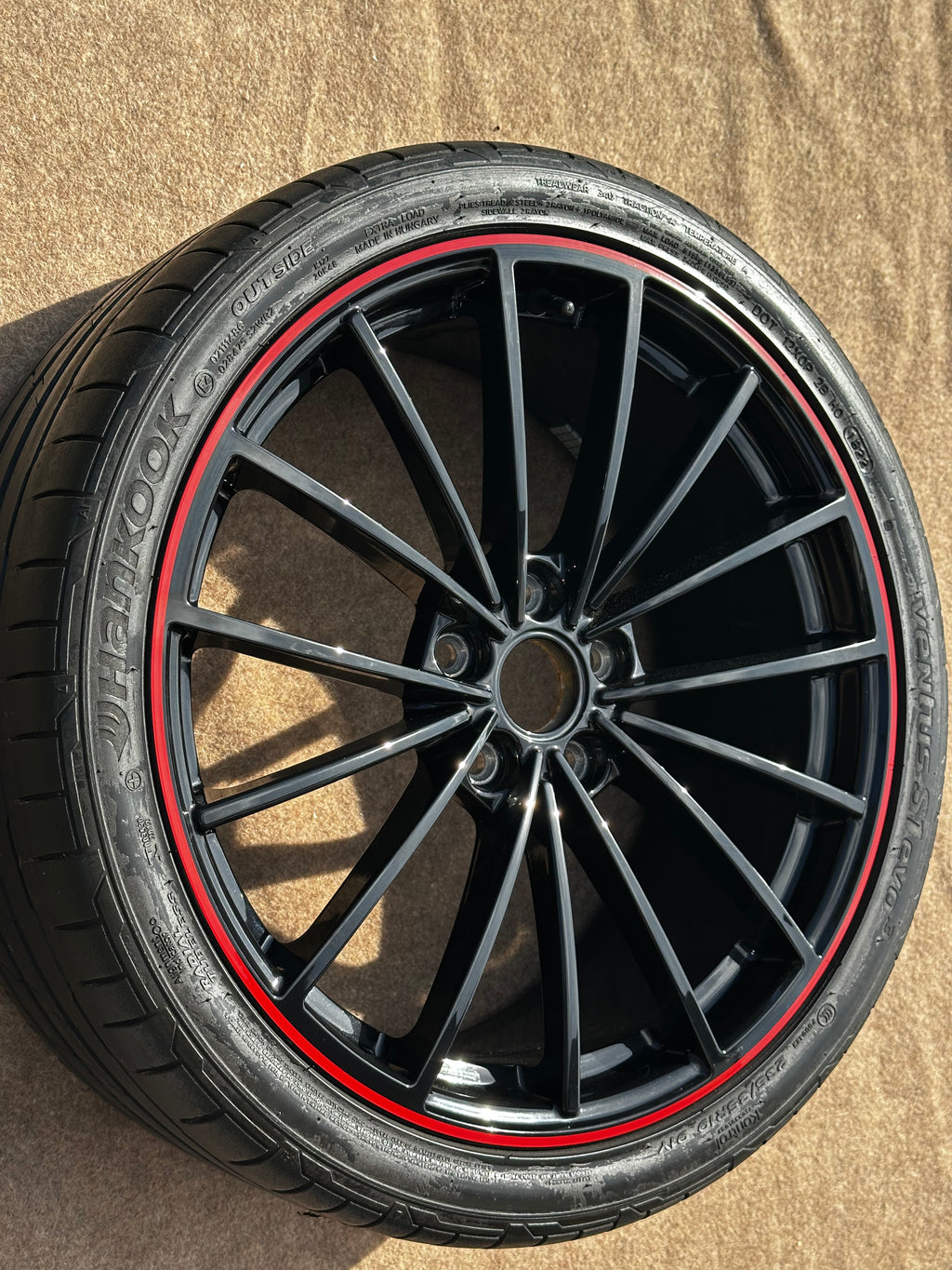 Original VW Golf 8 GTI / R Scottsdale 19 Zoll Komplettrad – 5H0601025AH