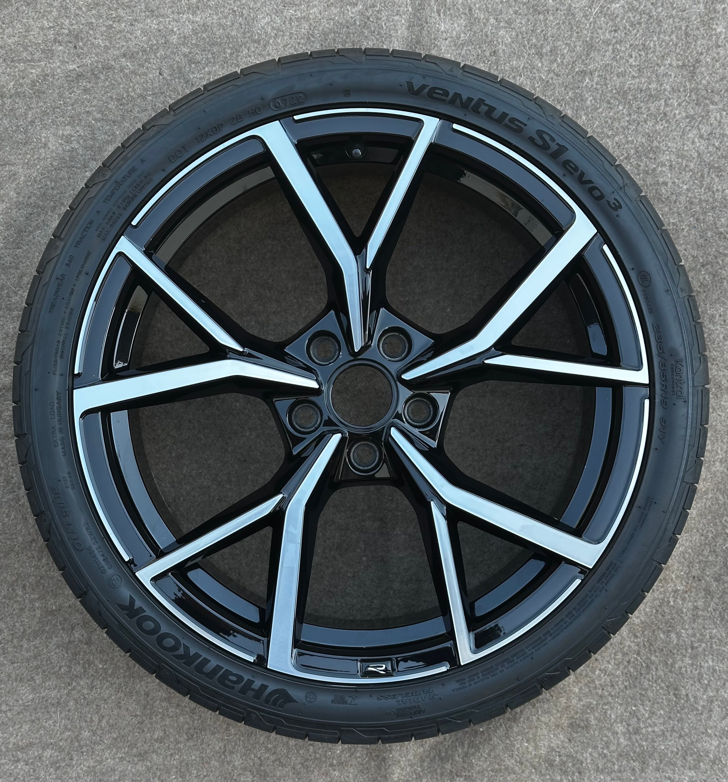 1X 5H0601025S /AD Original VW Golf 8 VIII GTI R 19 Zoll Estoril Ersatzrad Sommerreifen Hankook 235 35 R19 Komplettrad