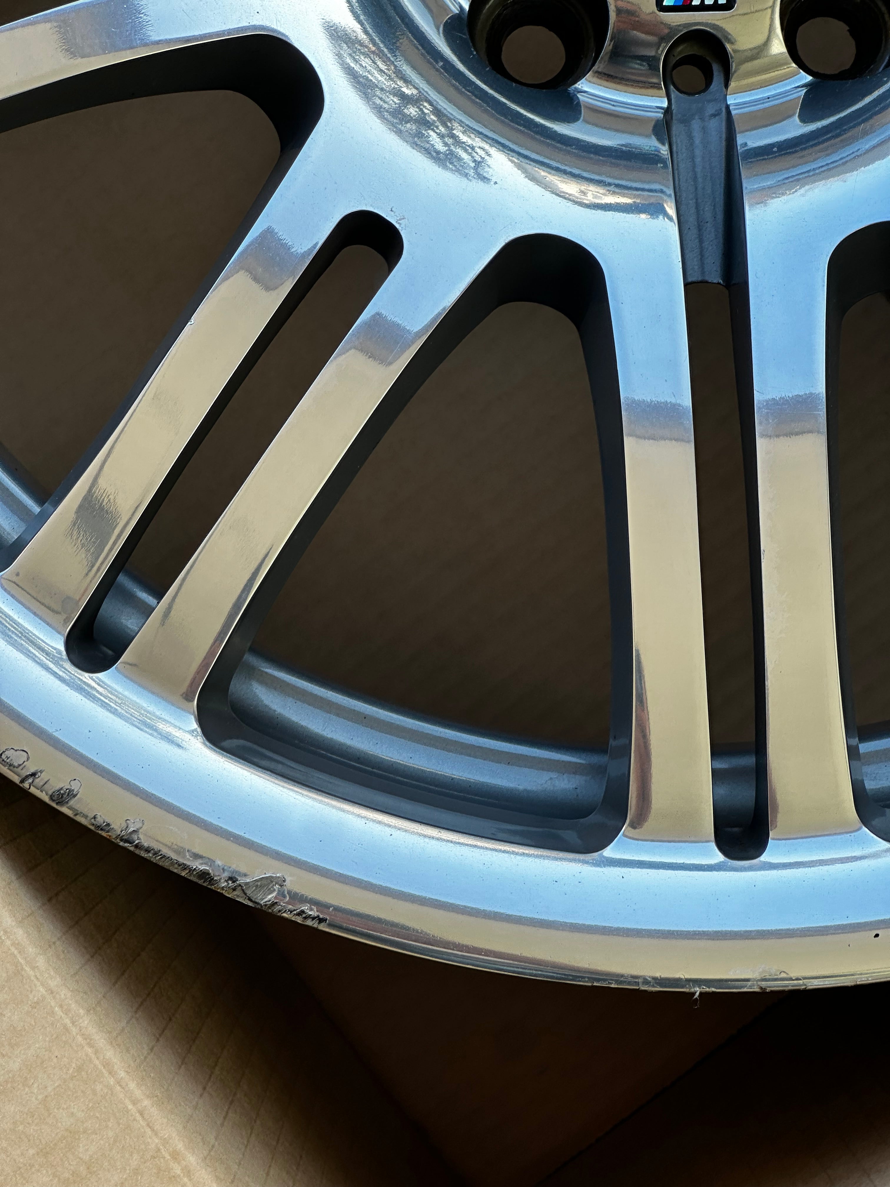 BMW M3 E46 M67 Schmiedefelge Hinterachse 9,5x19 ET19 2229660 Original