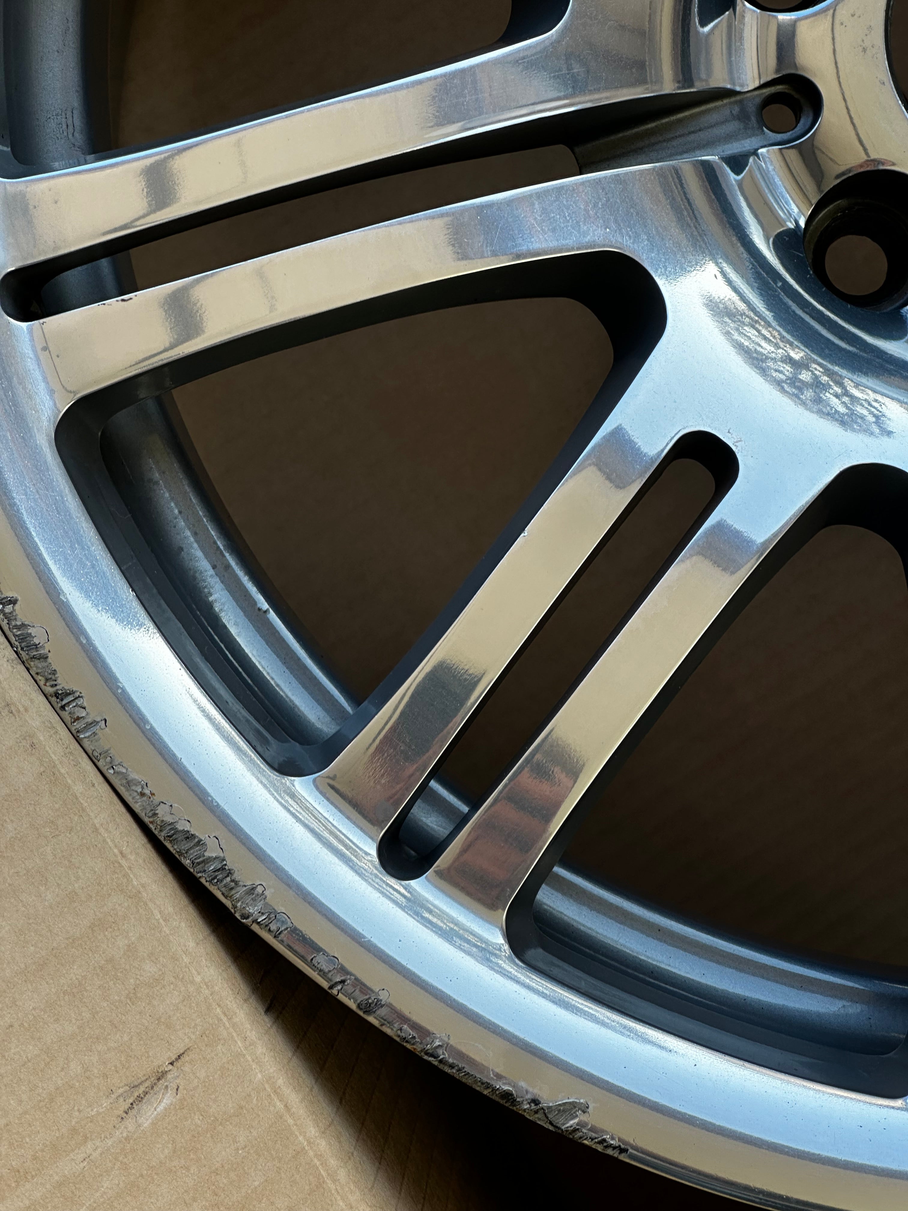 BMW M3 E46 M67 Schmiedefelge Hinterachse 9,5x19 ET19 2229660 Original