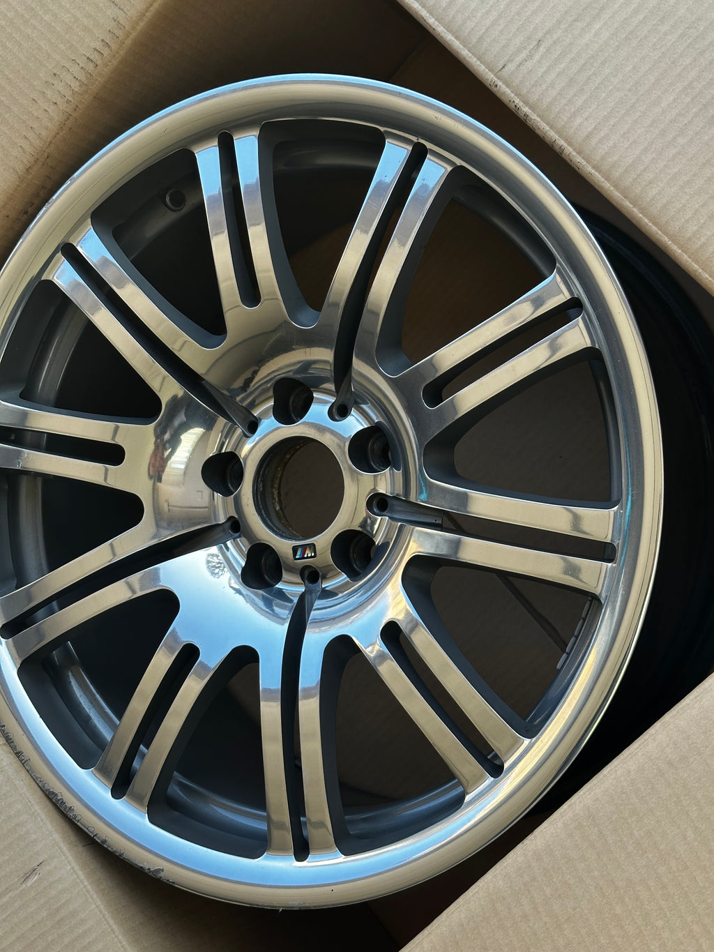 BMW M3 E46 M67 Schmiedefelge Hinterachse 9,5x19 ET19 2229660 Original