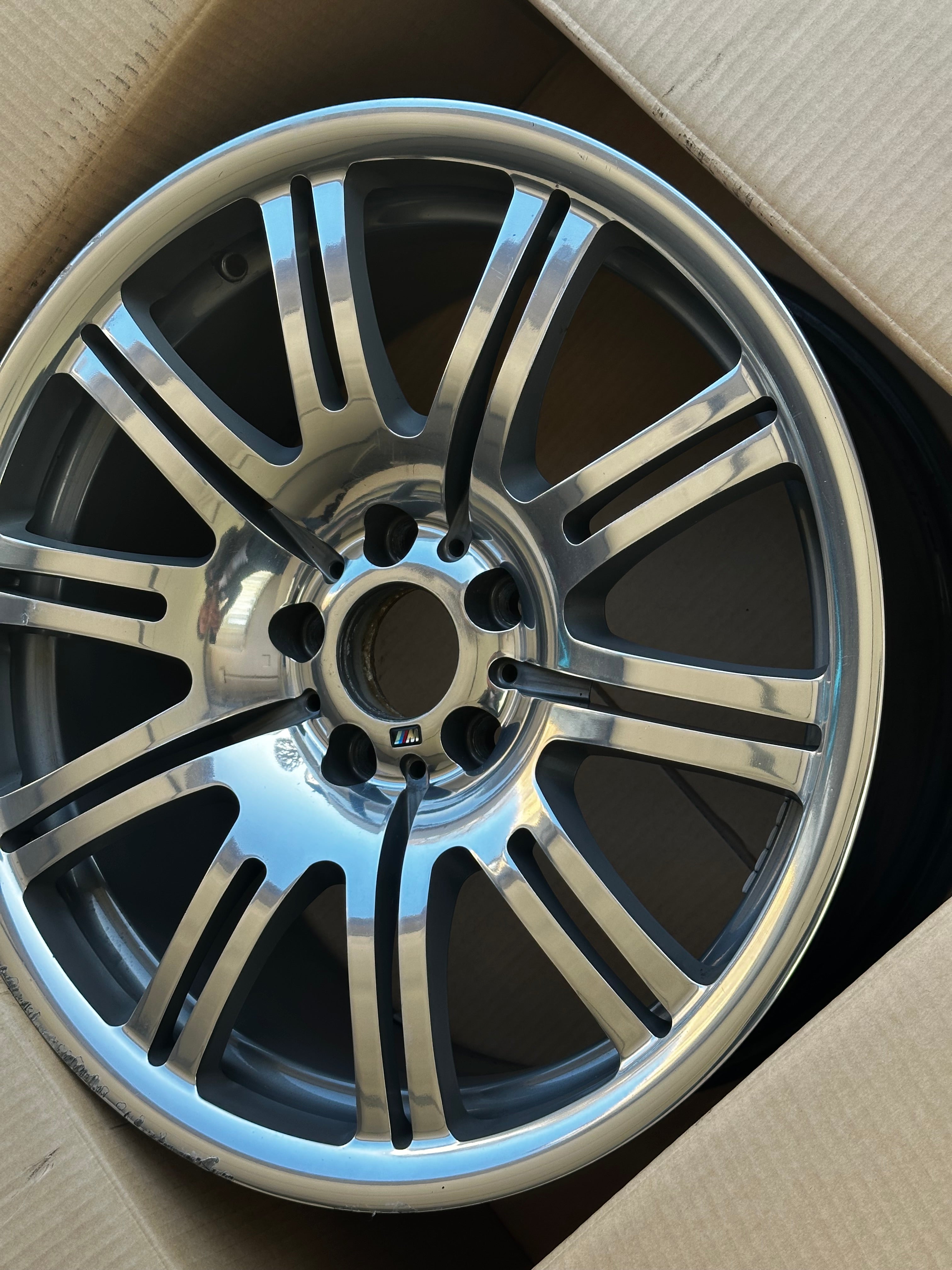 BMW M3 E46 M67 Schmiedefelge Hinterachse 9,5x19 ET19 2229660 Original