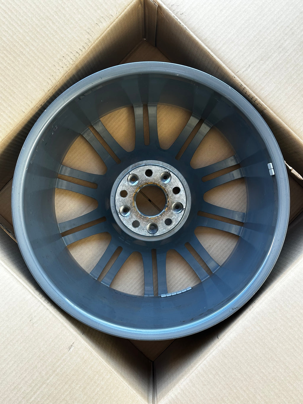 BMW M3 E46 M67 Schmiedefelge Hinterachse 9,5x19 ET19 2229660 Original