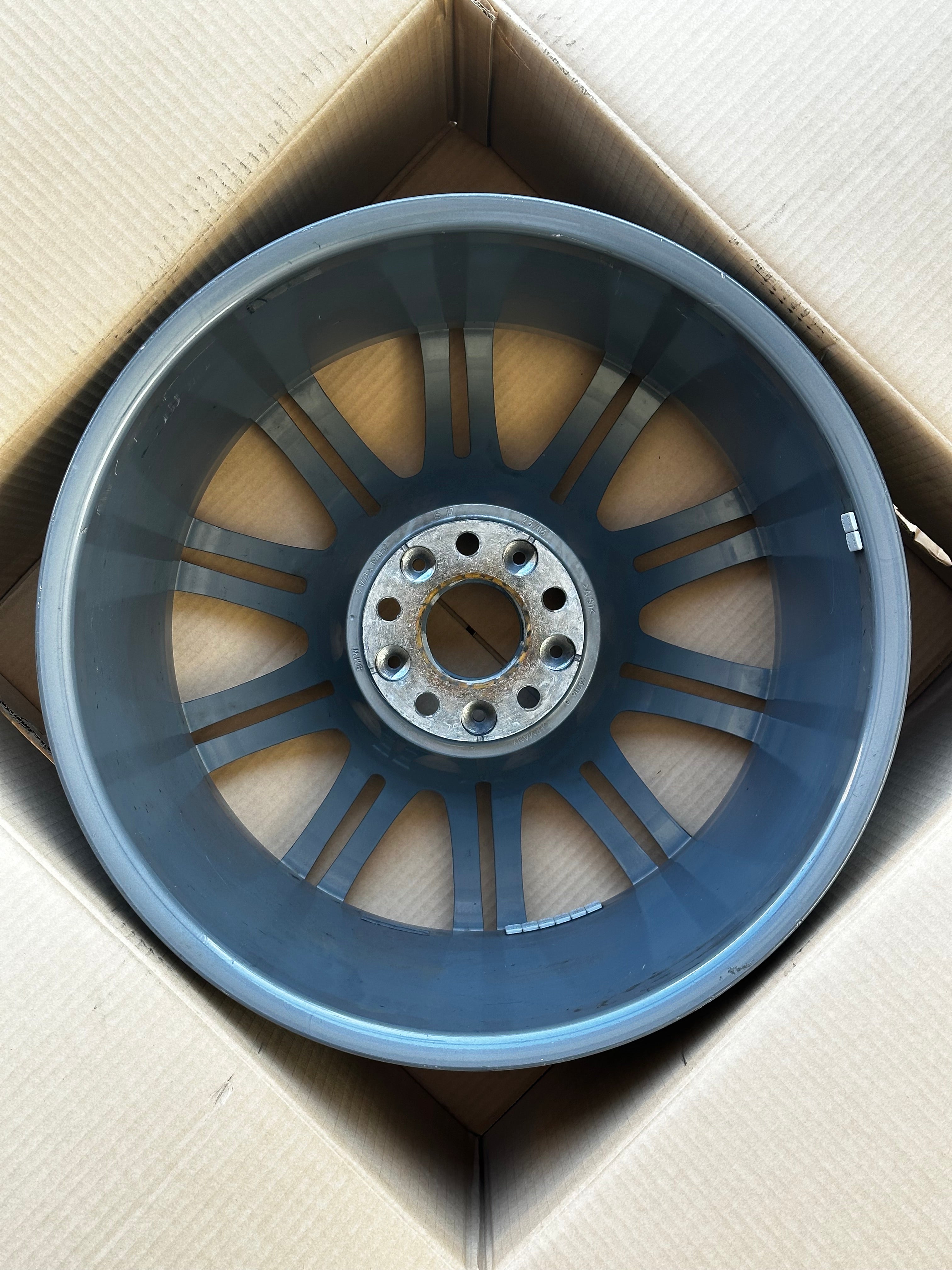 BMW M3 E46 M67 Schmiedefelge Hinterachse 9,5x19 ET19 2229660 Original